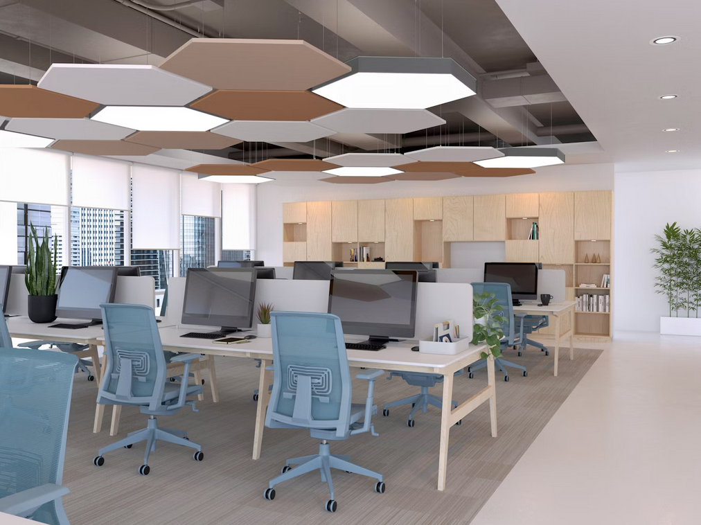 HEXAGON CEILING TILE