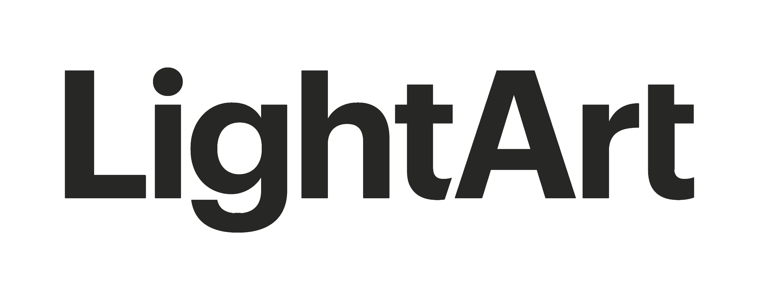 The logo of LightArt in black text on a white background.