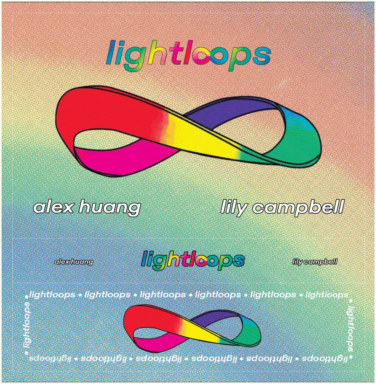 Light Loops by Alex Huang and Lily Campbell - 

Detail view of J-Card Design