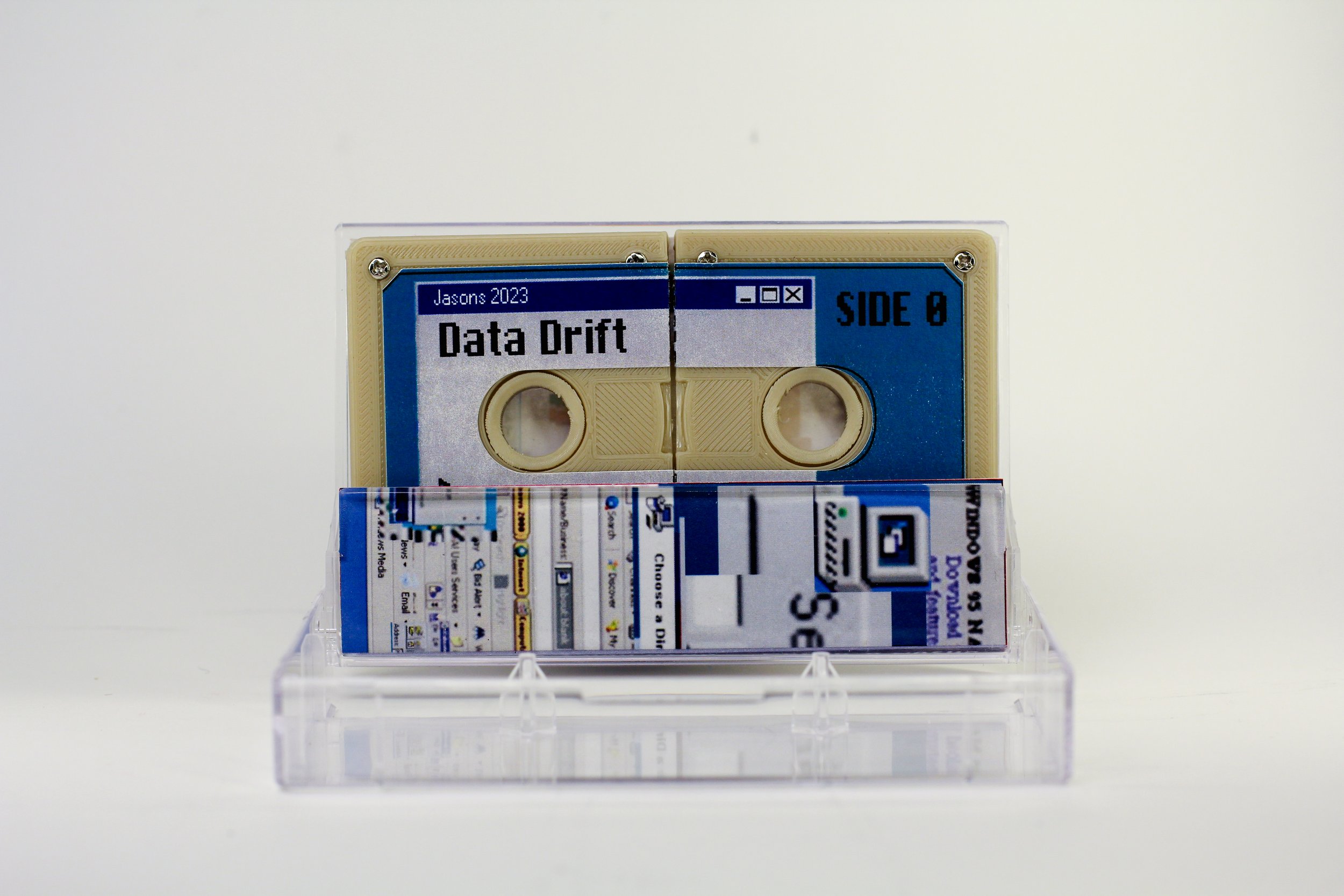 Data Drift by Jason Nuttle and Jason Salvant -

J-Card and Case detail view