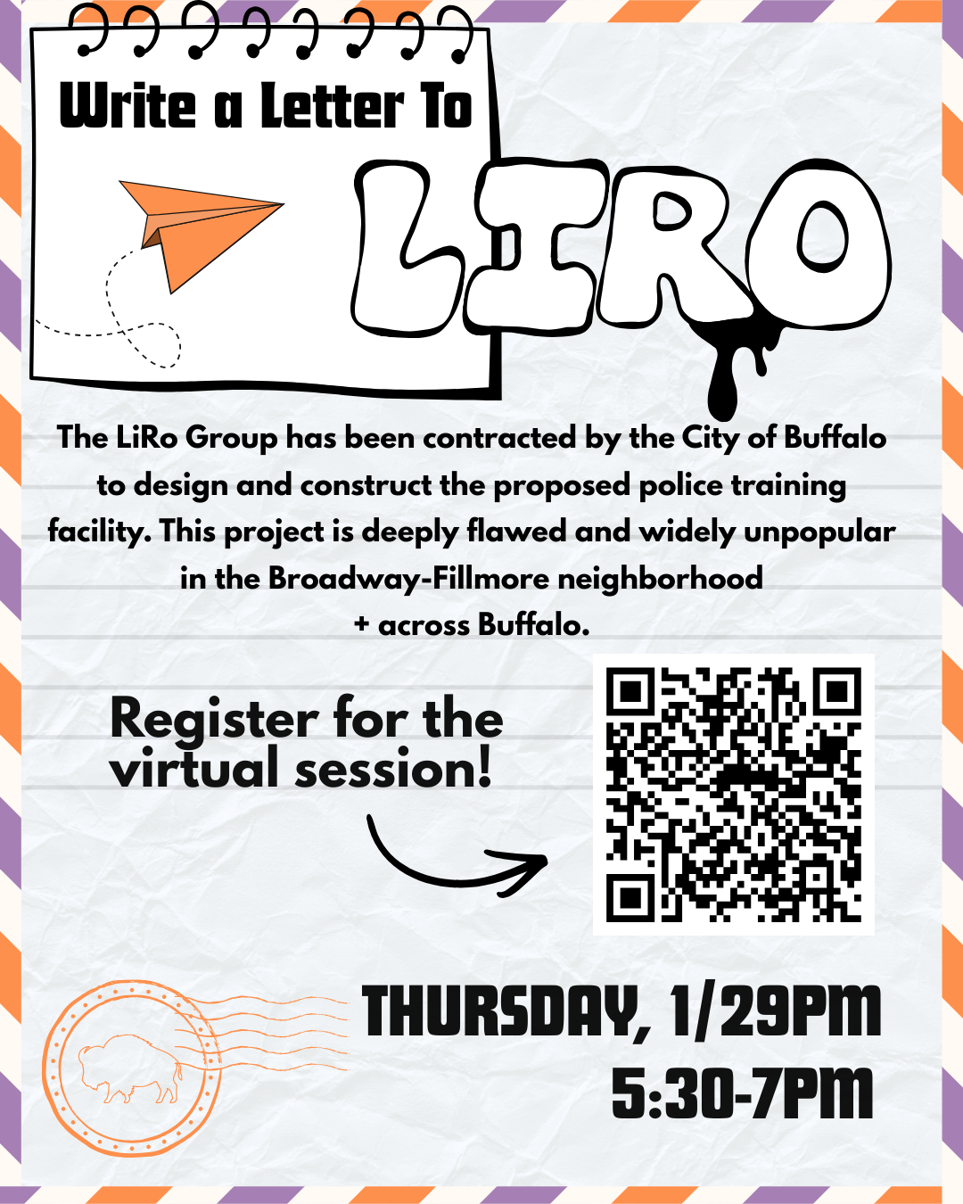 Letter writing to LiRo