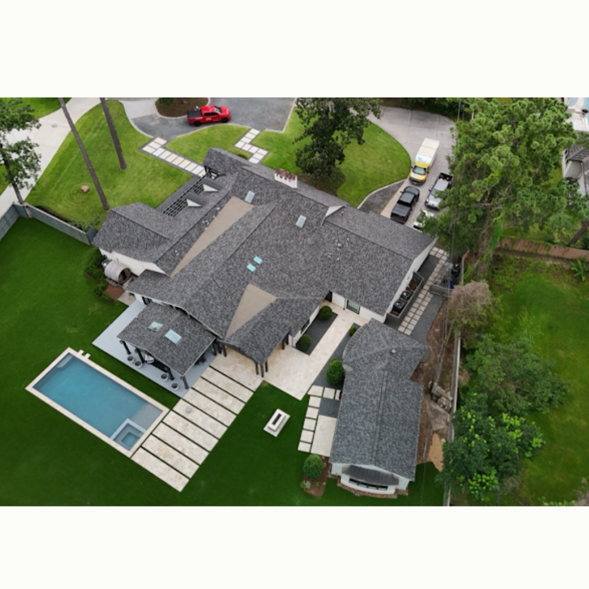 Completed Roof Repair in Sugar Land