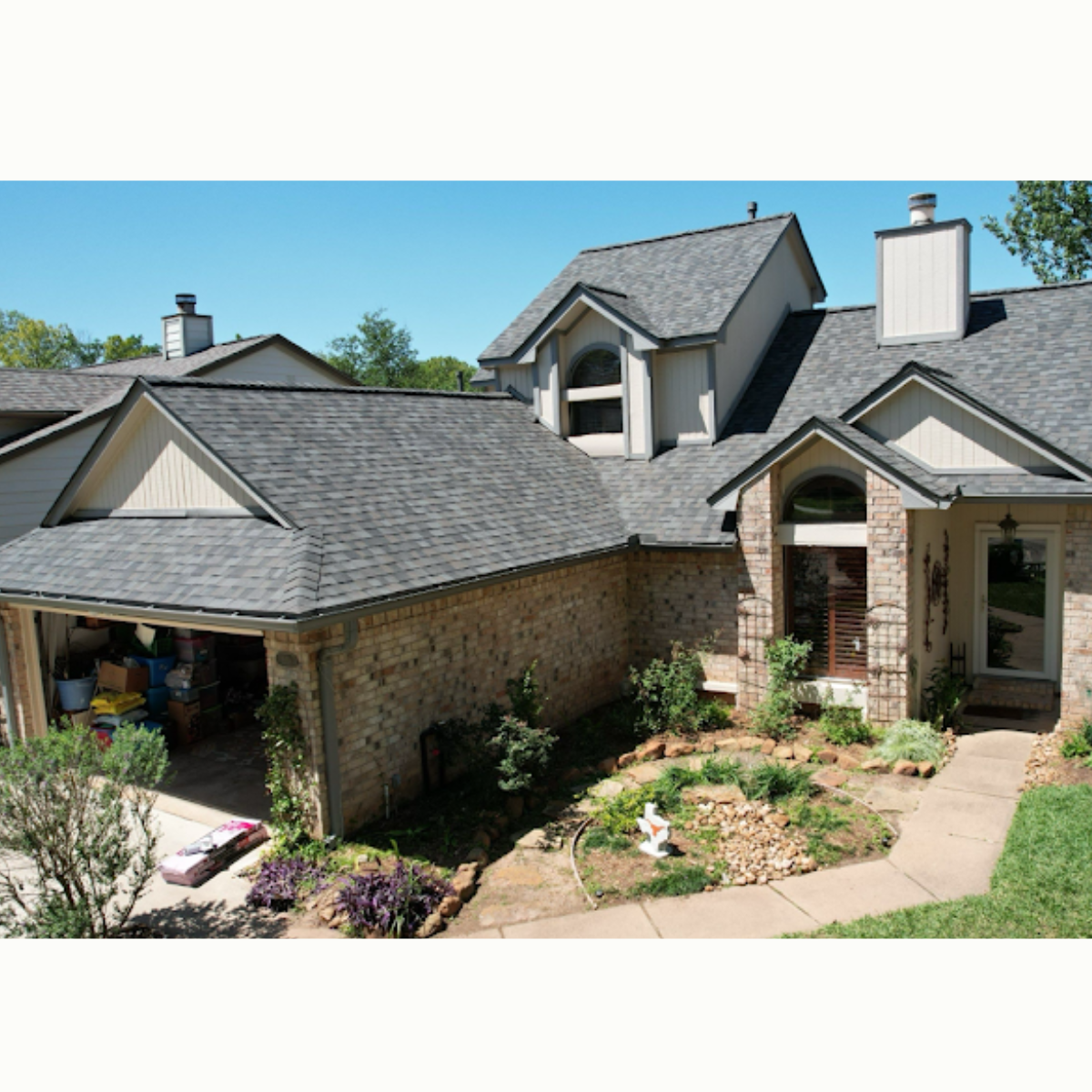 Completed Houston Roofing Project in Houston Heights
