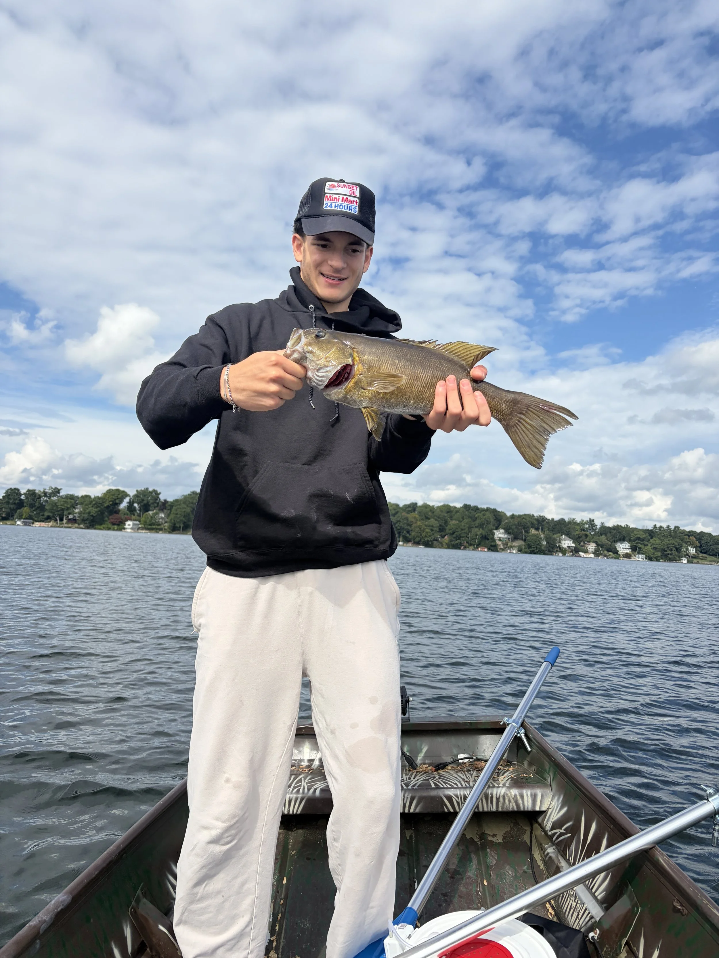 8/31/26 17 Bass caught averaging 3 lbs. 
