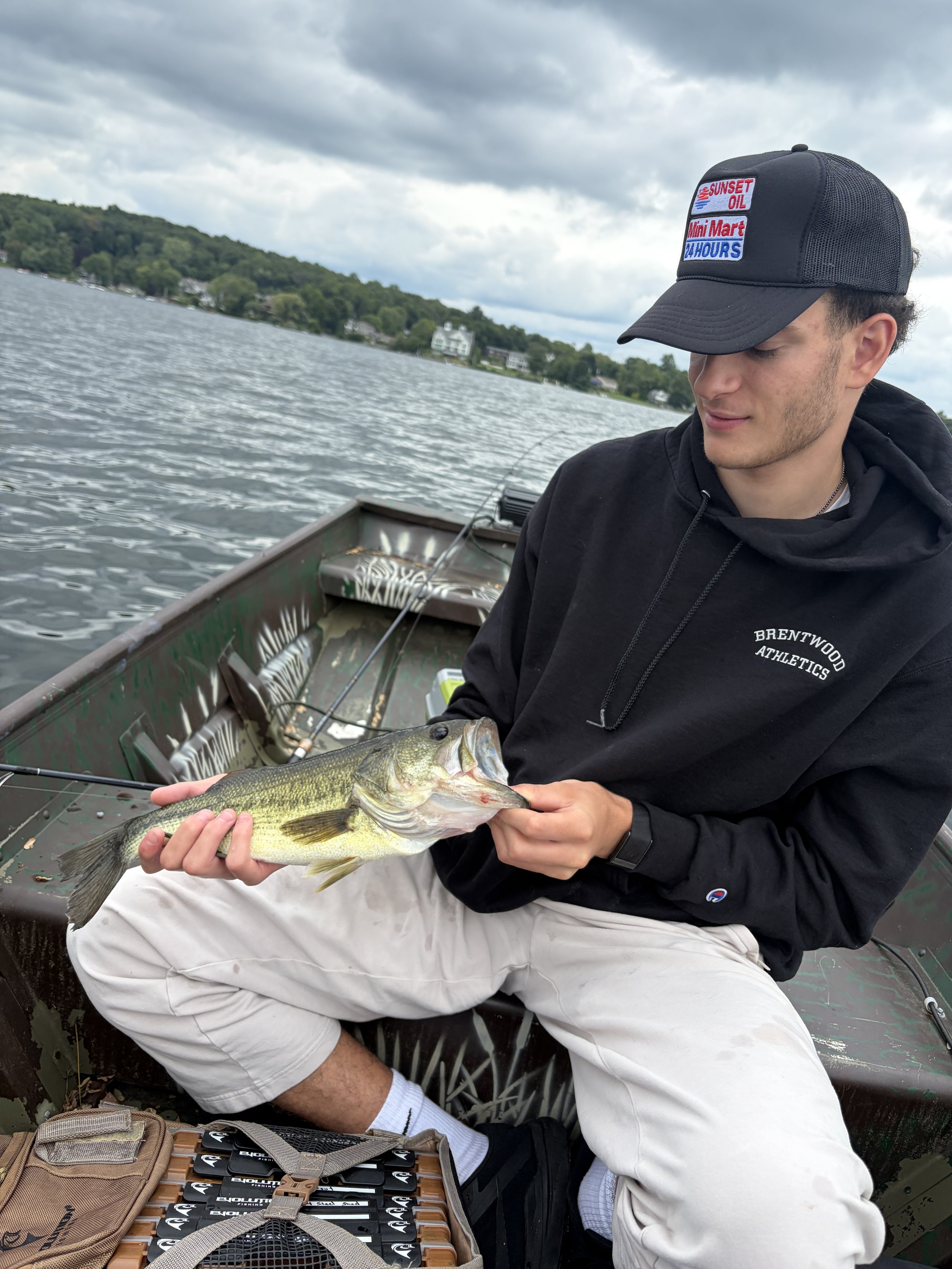 8/31/26 17 Bass caught averaging 3 lbs. 