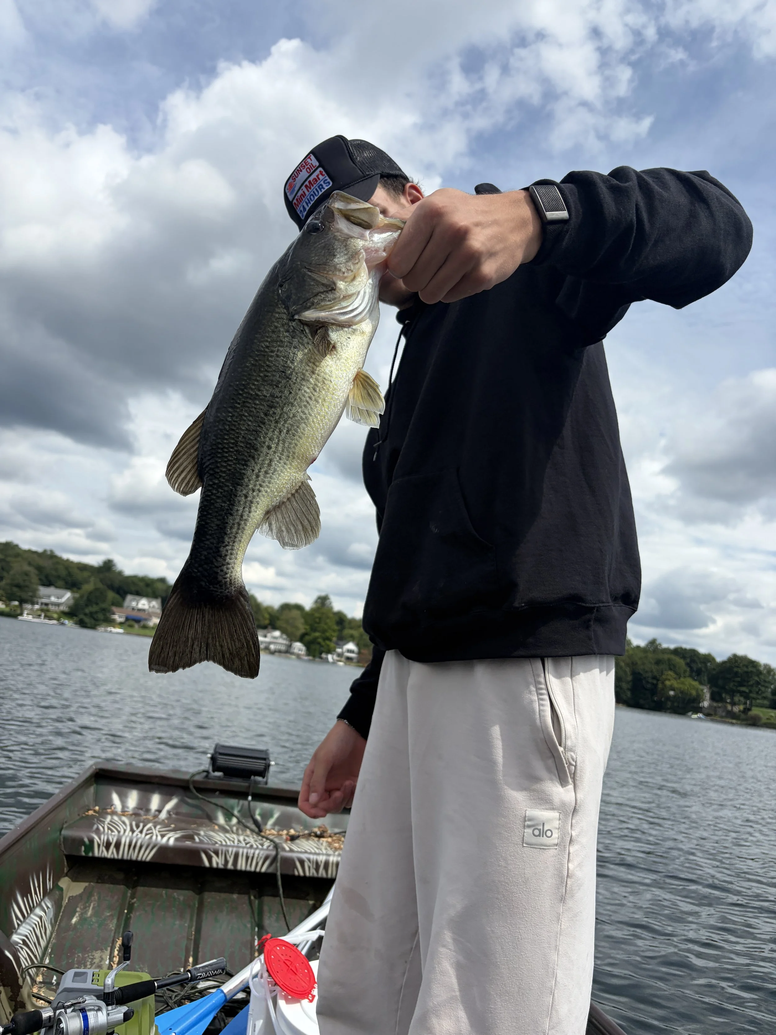 8/31/26 17 Bass caught averaging 3 lbs. 