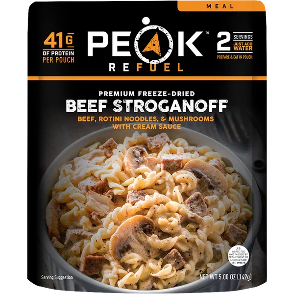 Peak Refuel Beef Stroganoff