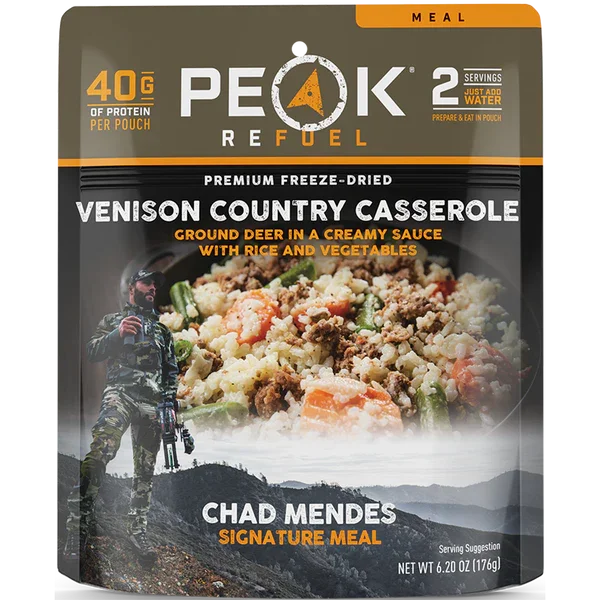 Peak Refuel Venison Country Casserole