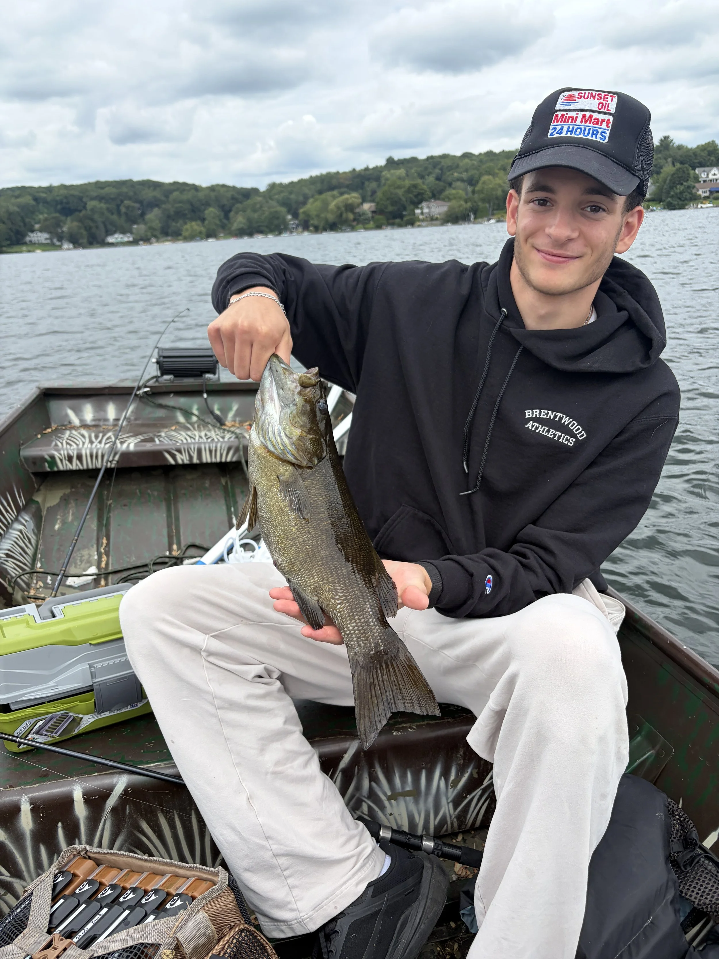 8/31/26 17 Bass caught averaging 3 lbs. 