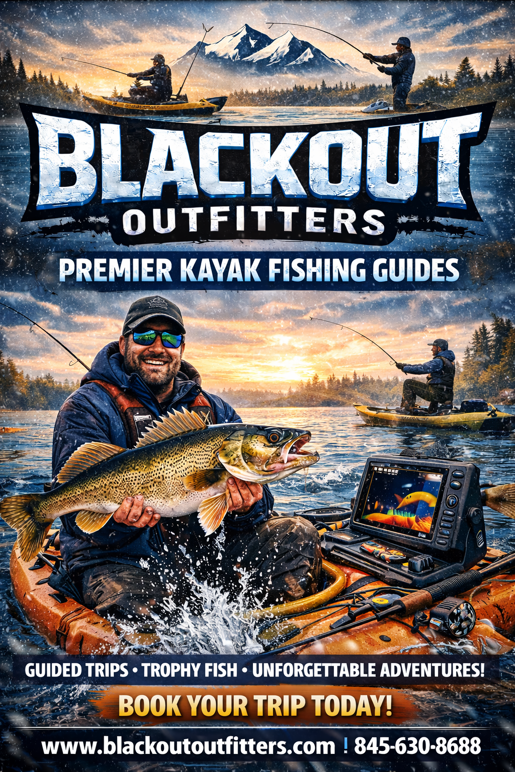 Half Day (3 Hour) Kayak Fishing (price per person)