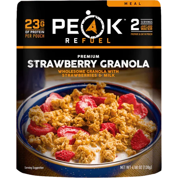Peak Refuel Strawberry Granola