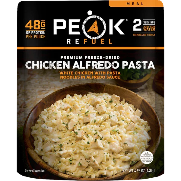 Peak Refuel Chicken Alfredo Pasta