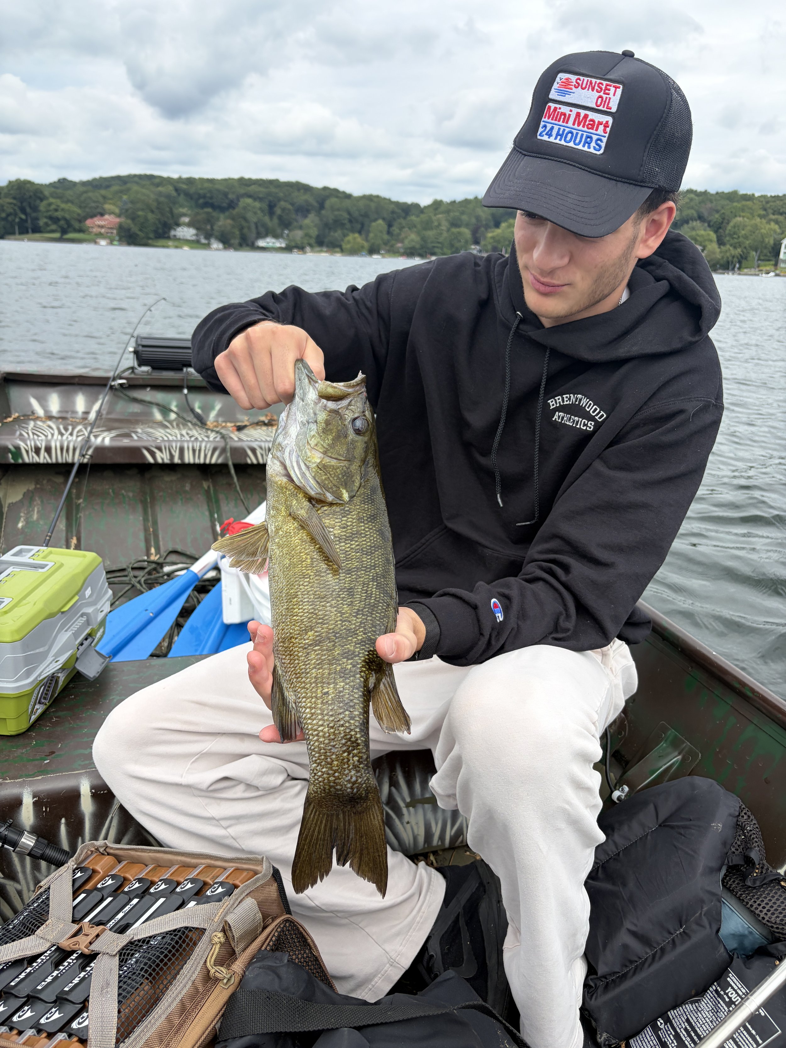 8/31/26 17 Bass caught averaging 3 lbs. 