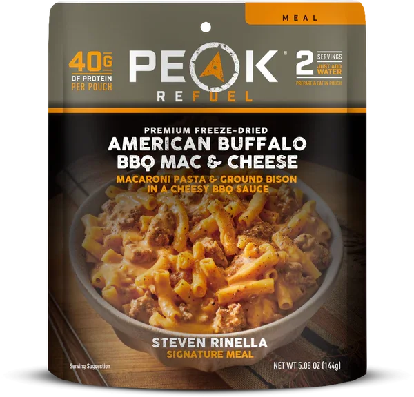 Peak Refuel MeatEater American Buffalo BBQ Mac & Cheese