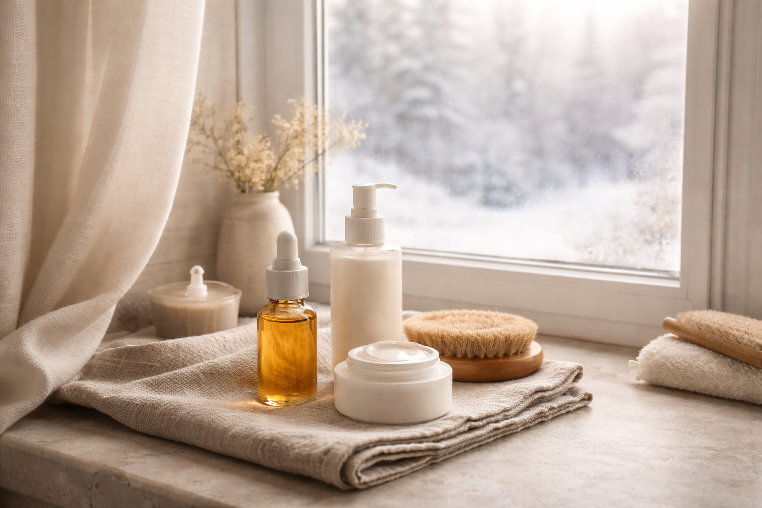 Why Winter Strips Your Skin