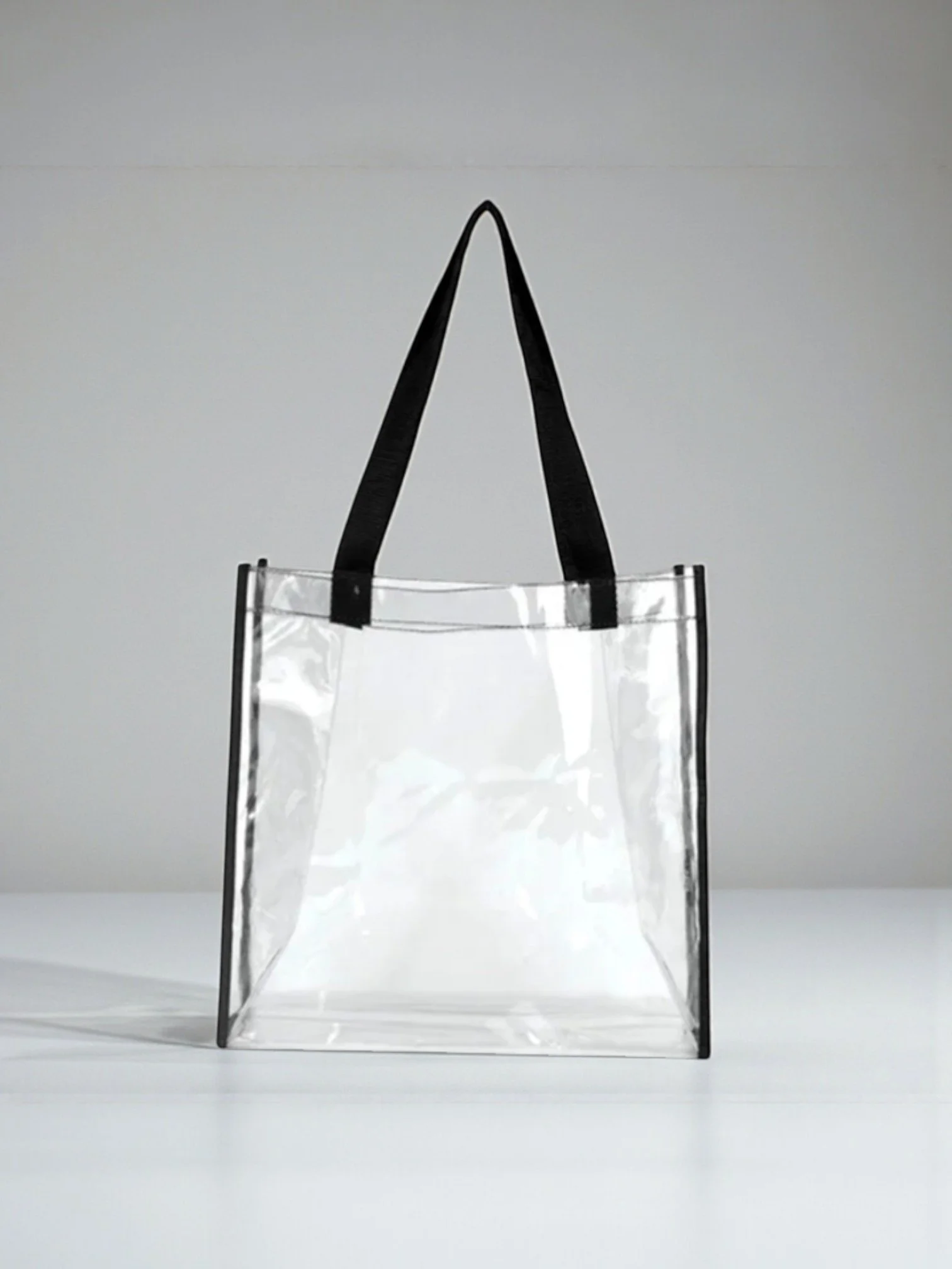 Clear Reusable Gift Tote with Handles
