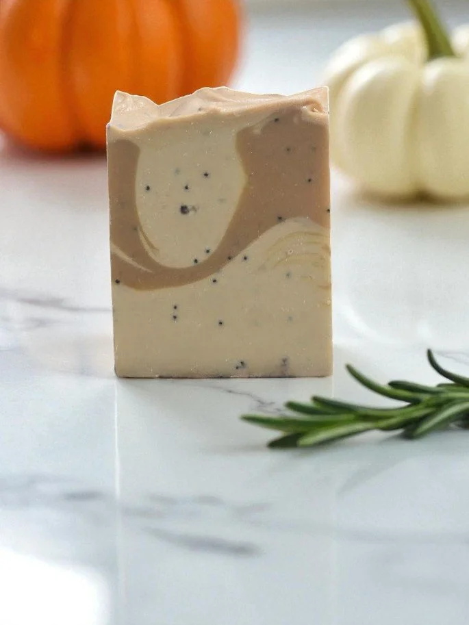 Autumn Revival Pumpkin Apple Butter beer soap bar by Psalm 23 Soap Ministry