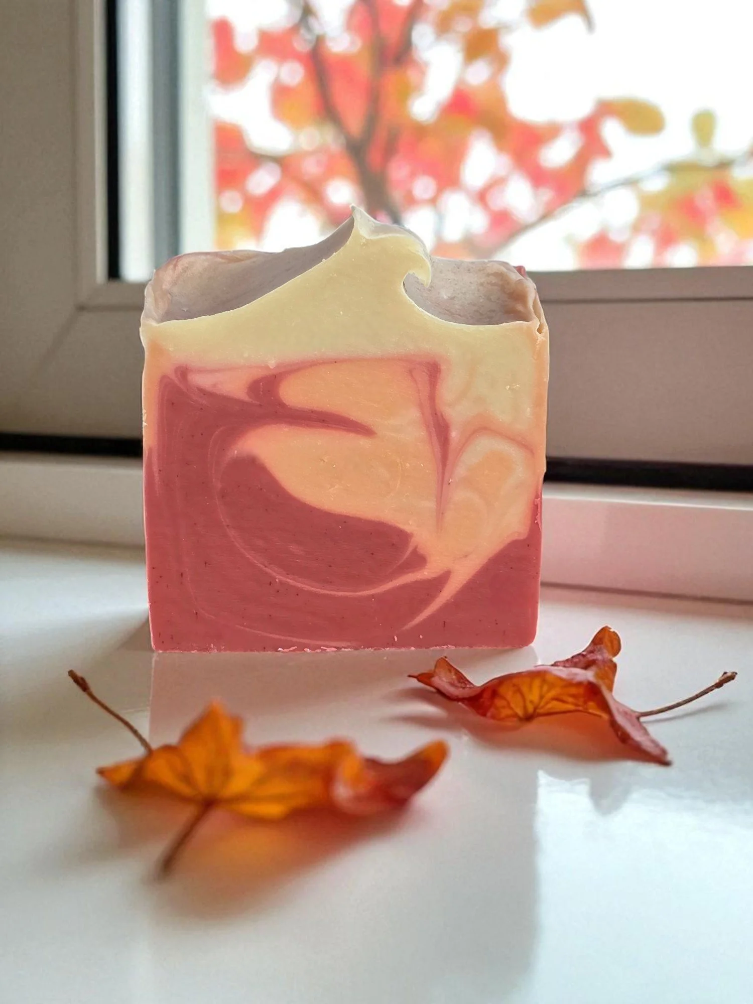 Fall Down, Rise Up Autumn Equinox beer soap bar by Psalm 23 Soap Ministry