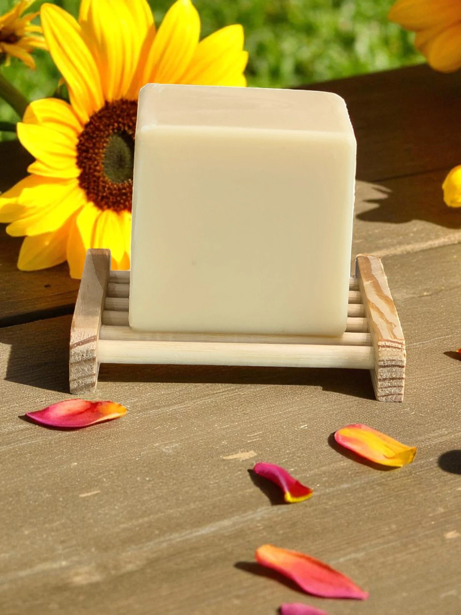 Silent Hope Solid Luxury Butter Lotion Bar – Sunflower Sandalwood