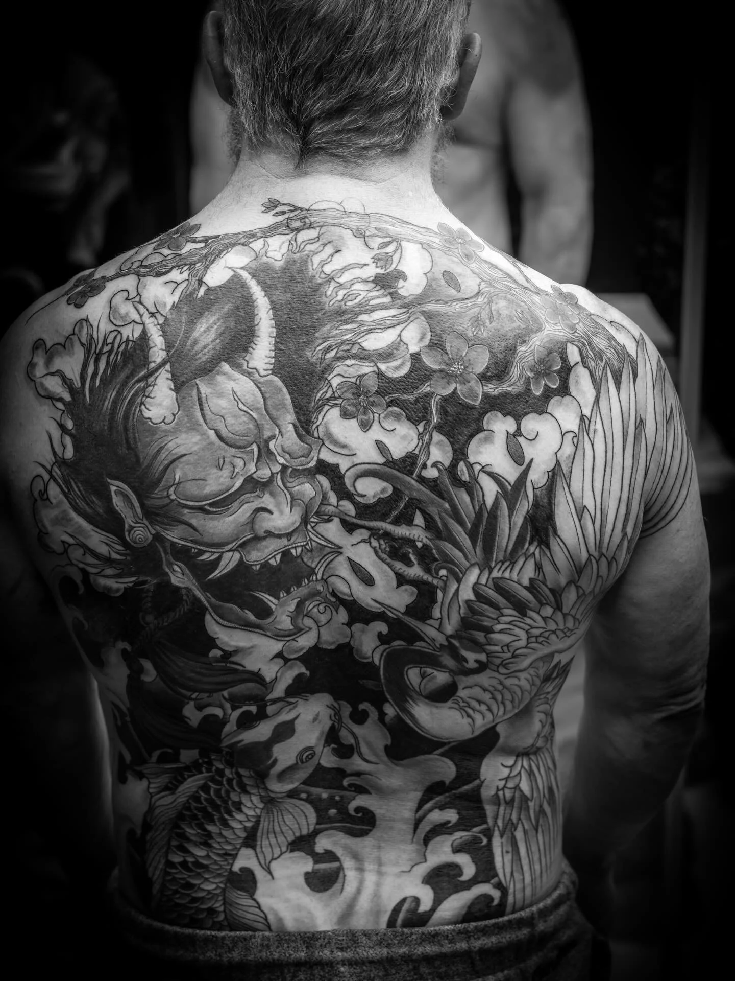 Beau projet cover up@qui ce termine aujourd&rsquo;hui! J&rsquo;ai ador&eacute;!! Savez-vous il est o&ugrave; le cover up? #tatouage #tattoomontreal #coverup #tattoocoverups #mirabel