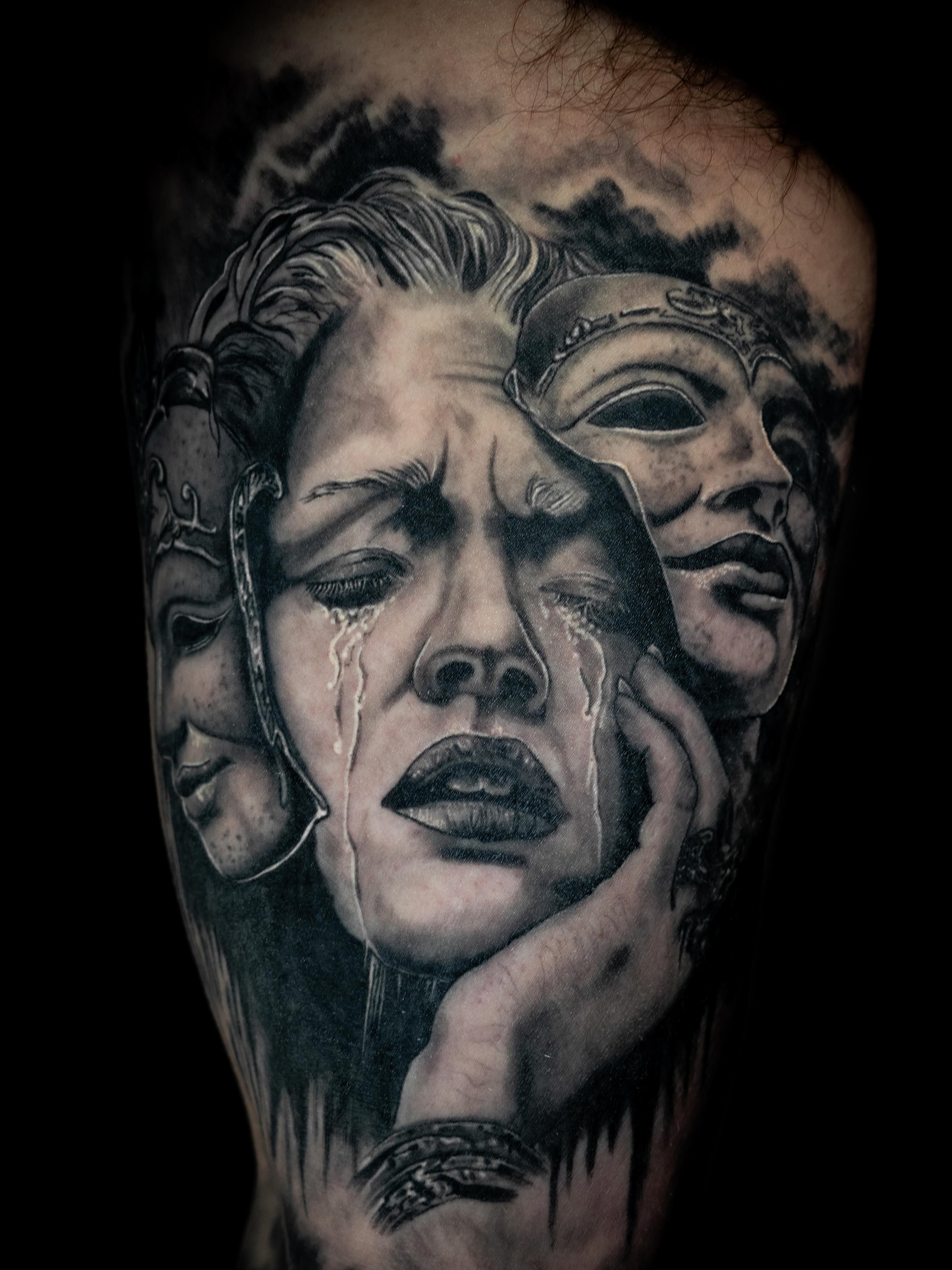 Tattoo gu&eacute;ri d&rsquo;int&eacute;rieur de bicep pour un de mes clients! Fait il y a quelque mois. #mtltattooartists #montrealtattoo #tatouage #tattoo #mirabeltattoo