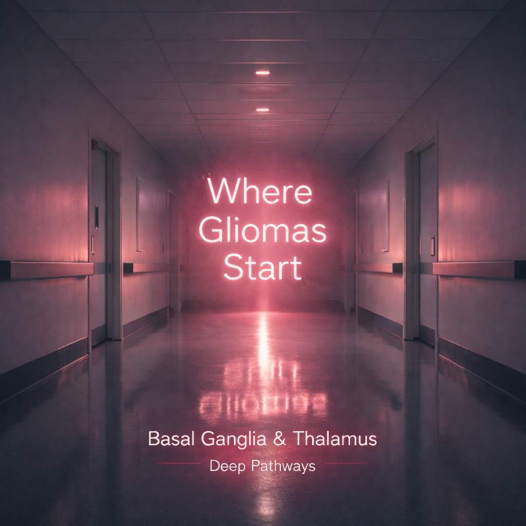 Where Gliomas Start — And Why Location Should Shape Surgery