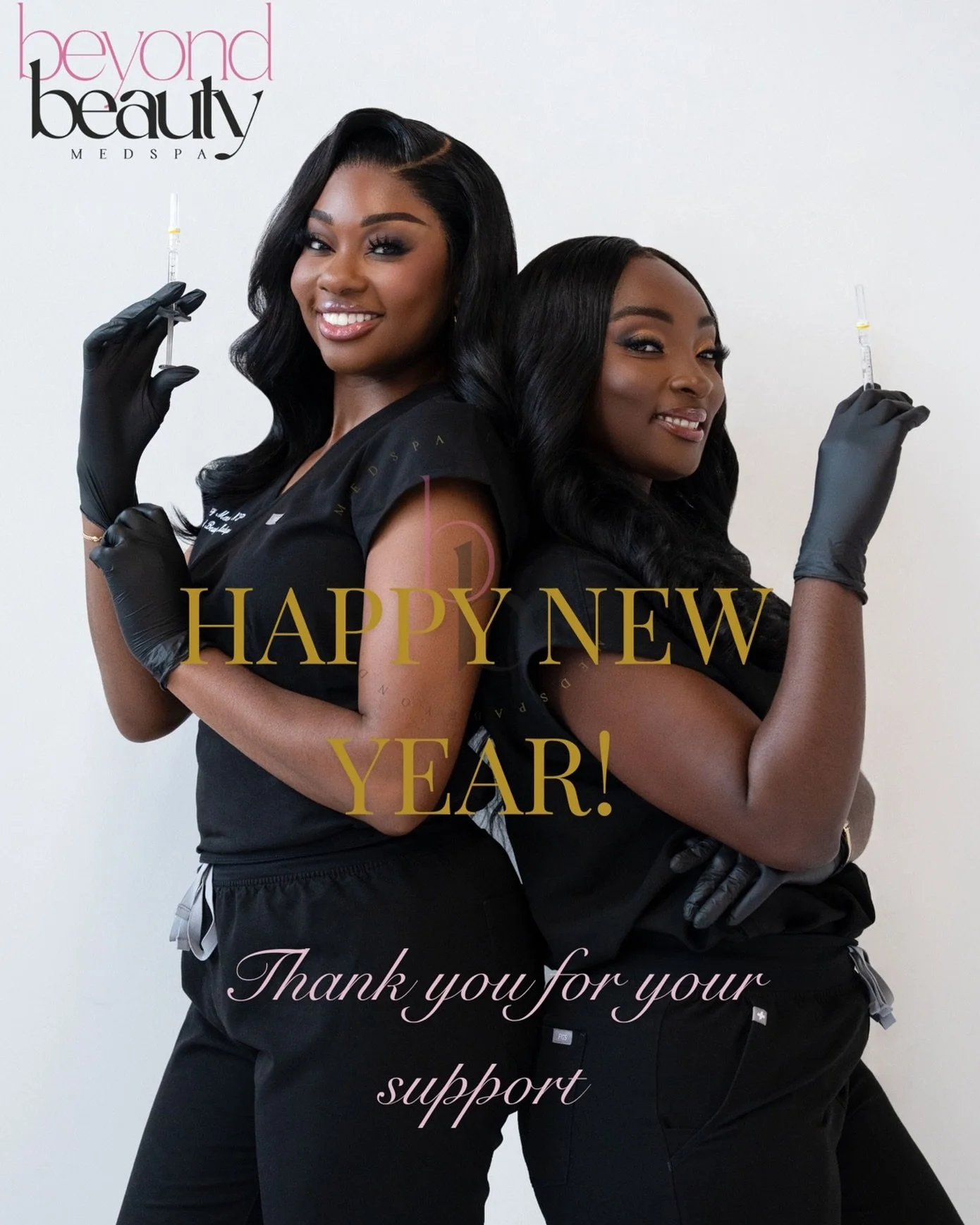 ✨ Grateful Beyond Words ✨

As this year comes to a close, we just want to take a moment to say thank you 💕

To our incredible clients&mdash;thank you for trusting us with your faces, your bodies, your confidence, and your journeys. Whether you came 