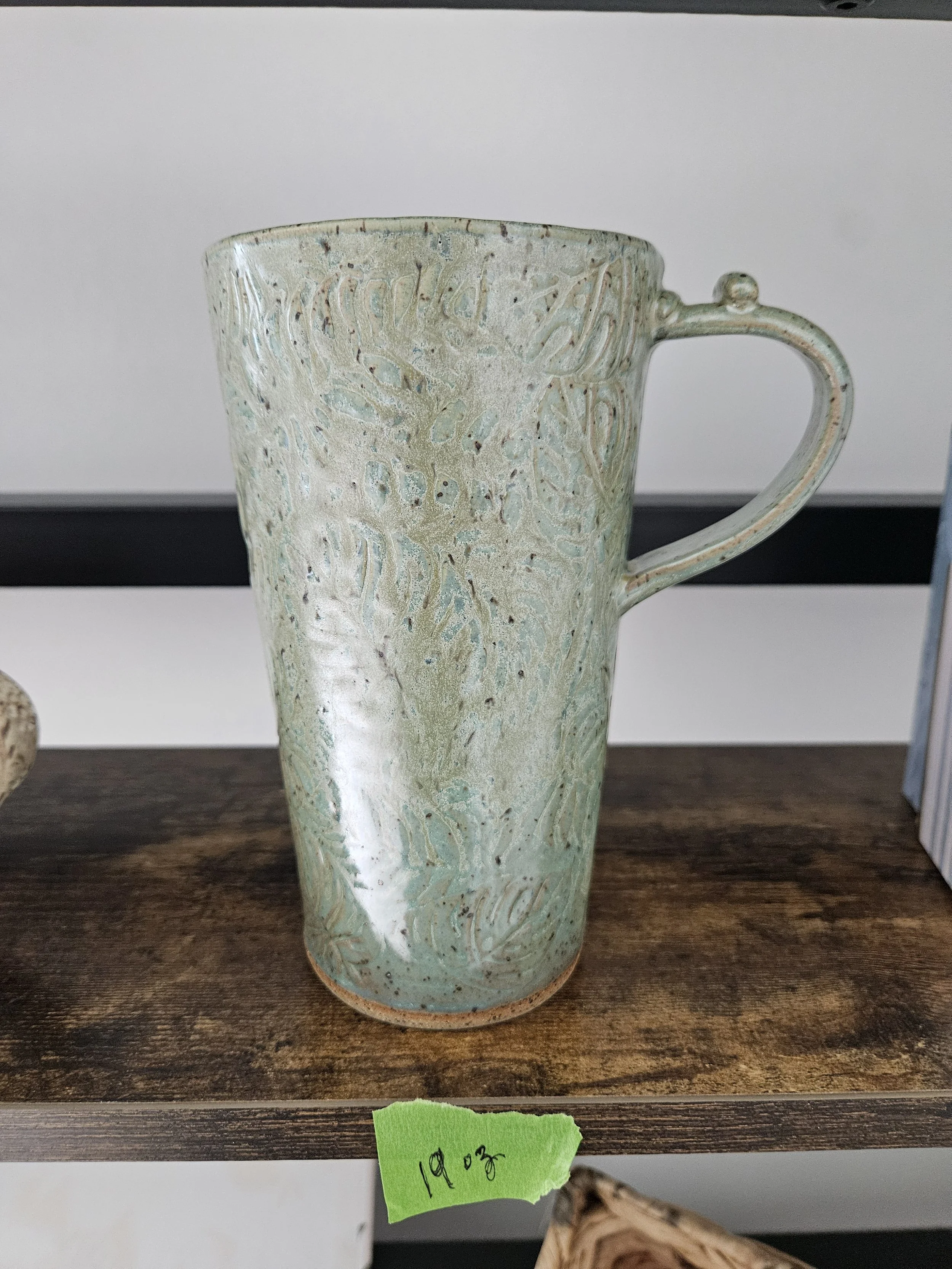 Travel Mug - Monstera Pattern