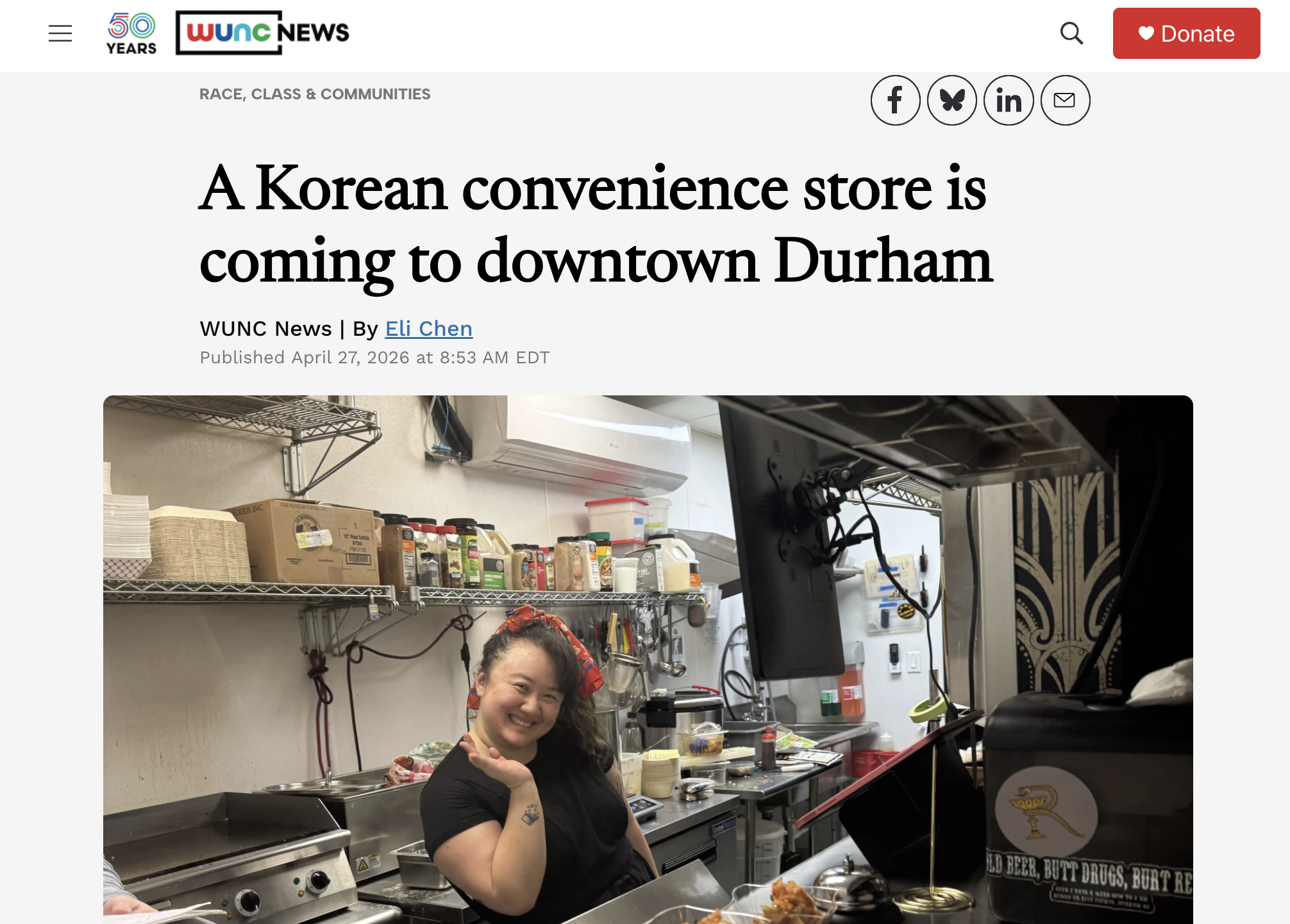 WUNC (April 2026)