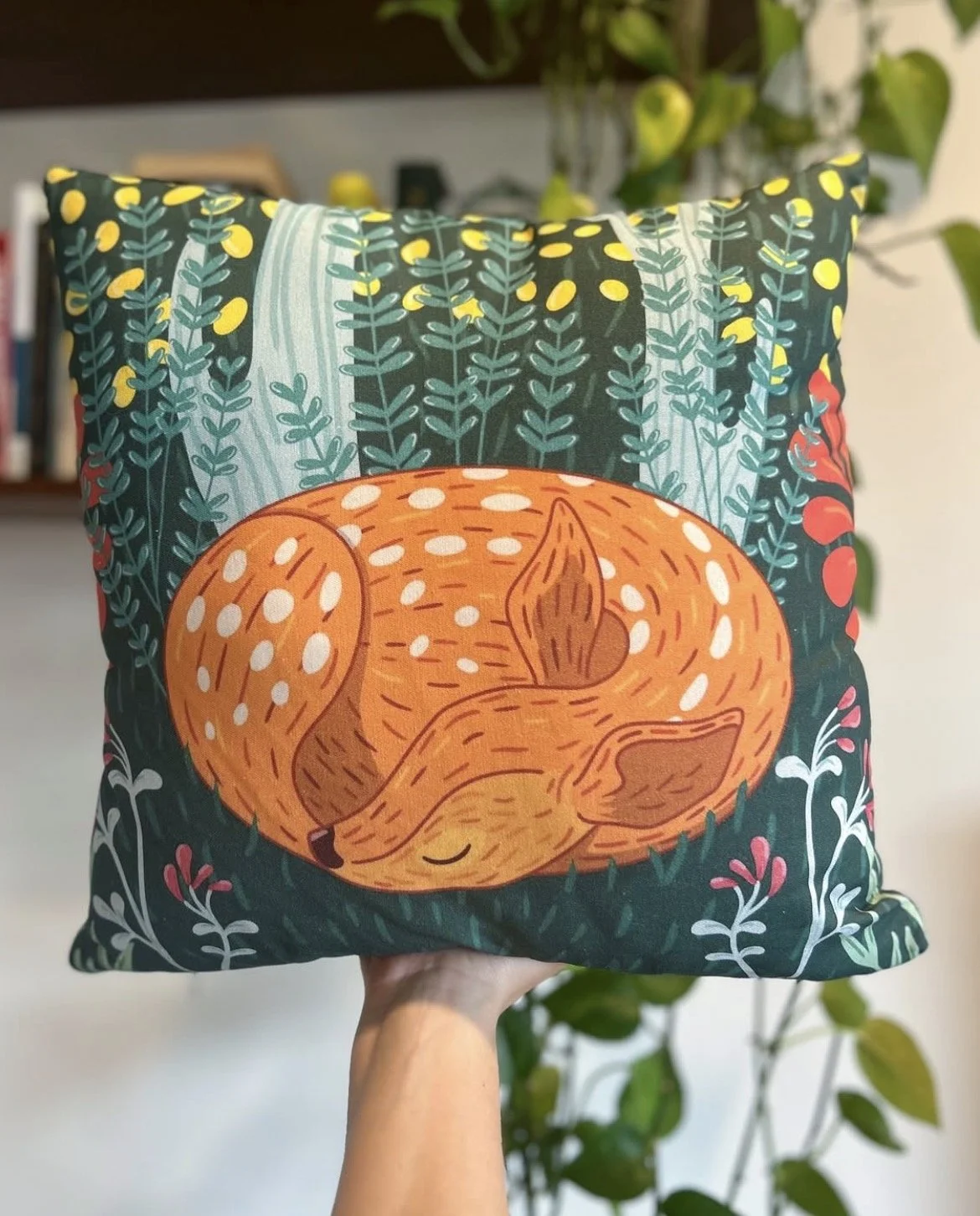 Sleeping Fawn Pillow Product Shot.jpg