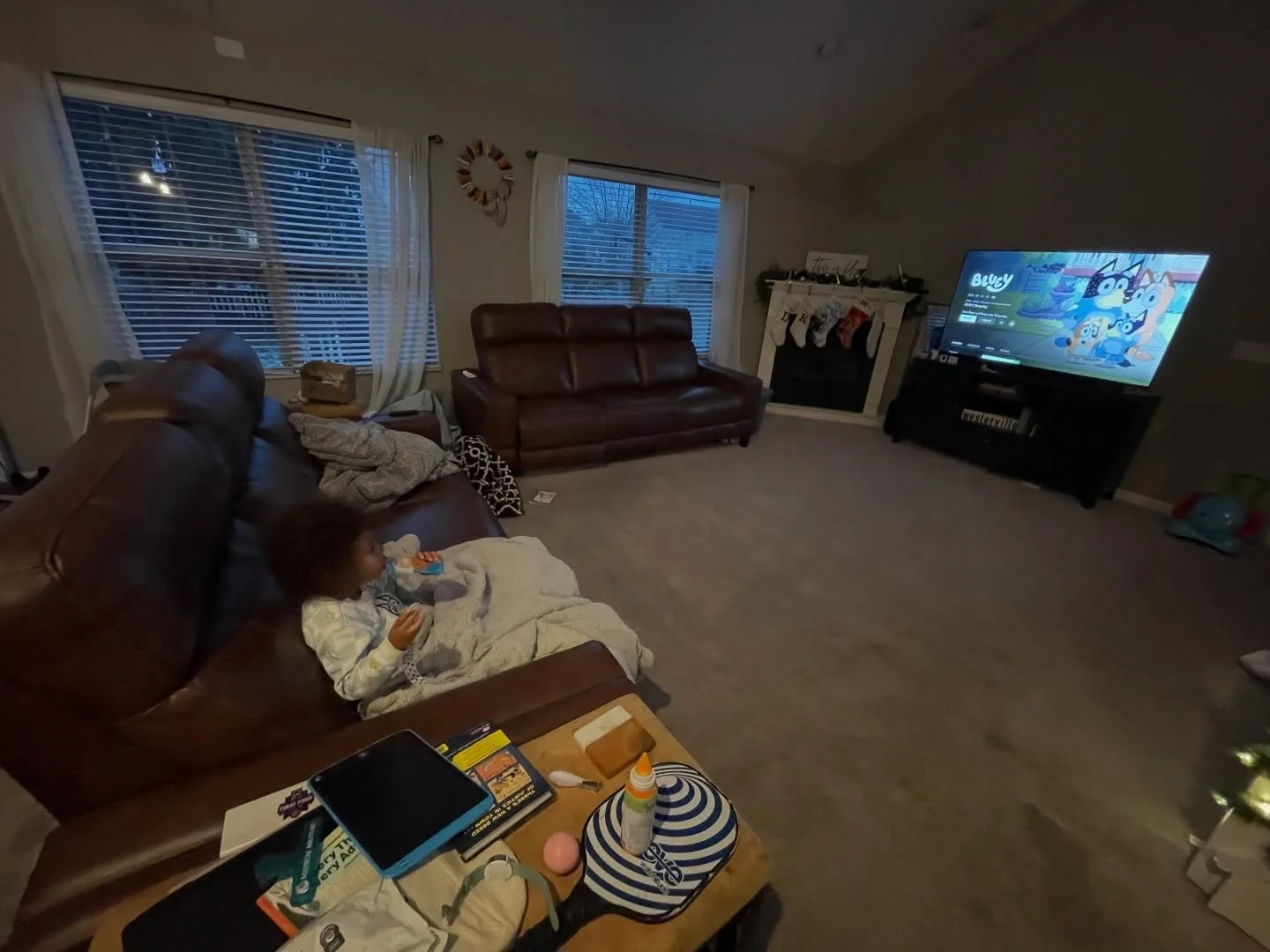 Because at the end of a long day, you really just need your blanket, your favorite snack, and your comfort show #iykyk