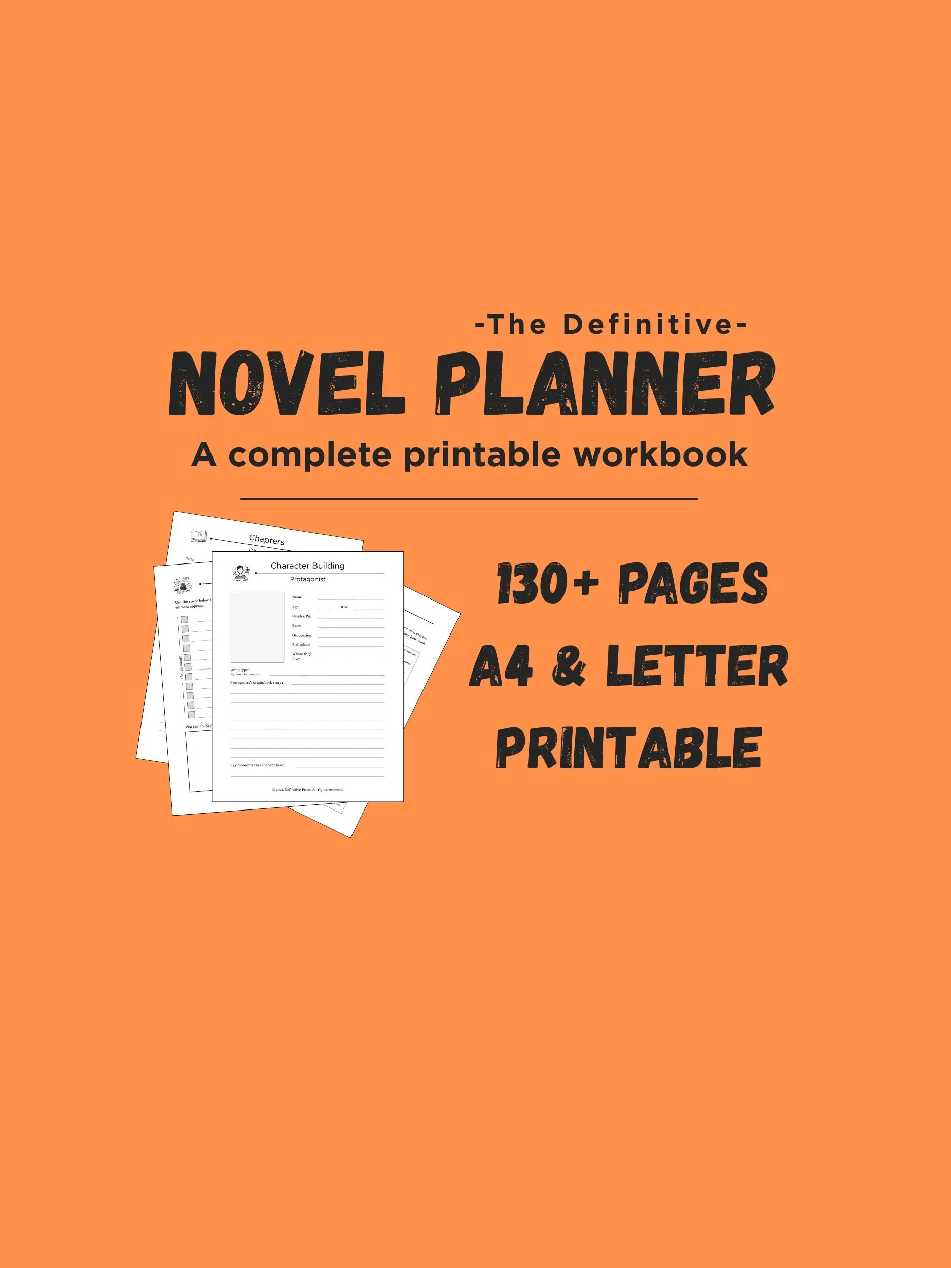 Definitive Press | Start Planning Your Novel Today