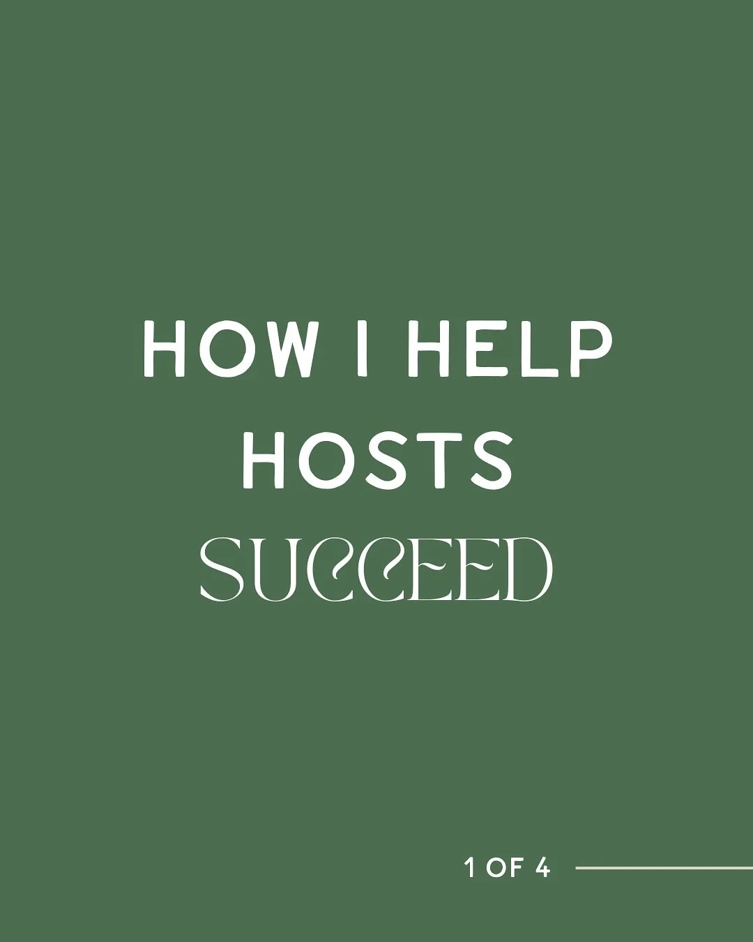 Hosting doesn&rsquo;t have to feel overwhelming. My role is to set you up with the structure and support you need so your property performs without burning you out.

Here&rsquo;s how I can help:

Install 
I coordinate contractors, manage setup, and o