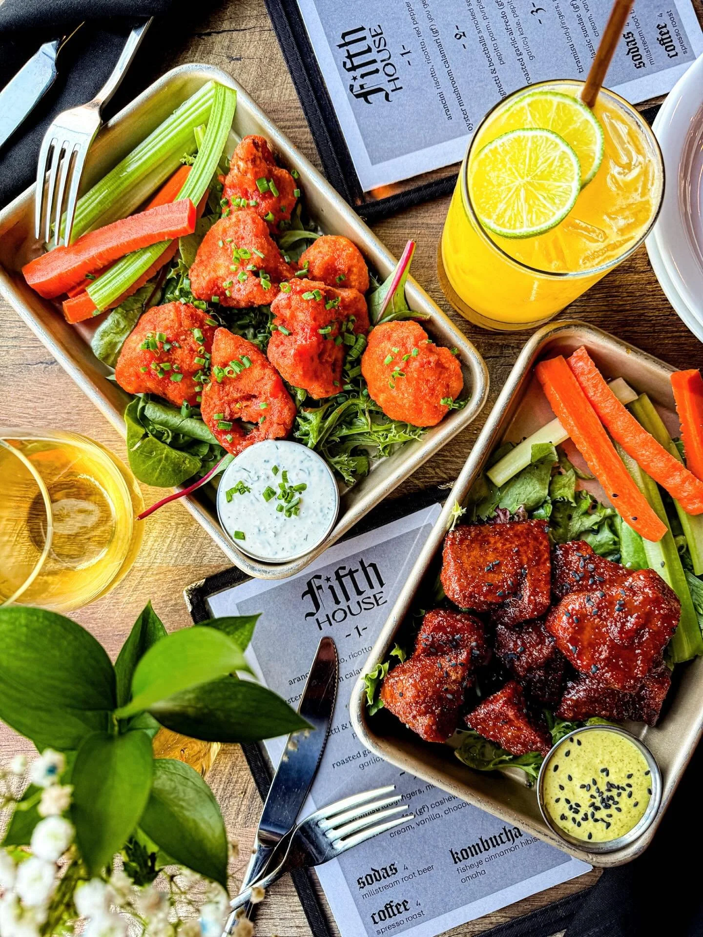 New cat, old tricks//old plates, who dis? Yeah something like that, the point is, we have wings on the menu and they&rsquo;re live on our site for pick up orders 🕺 

Also reservations are on their too so get after it 🤤

Okay and then for our hours 