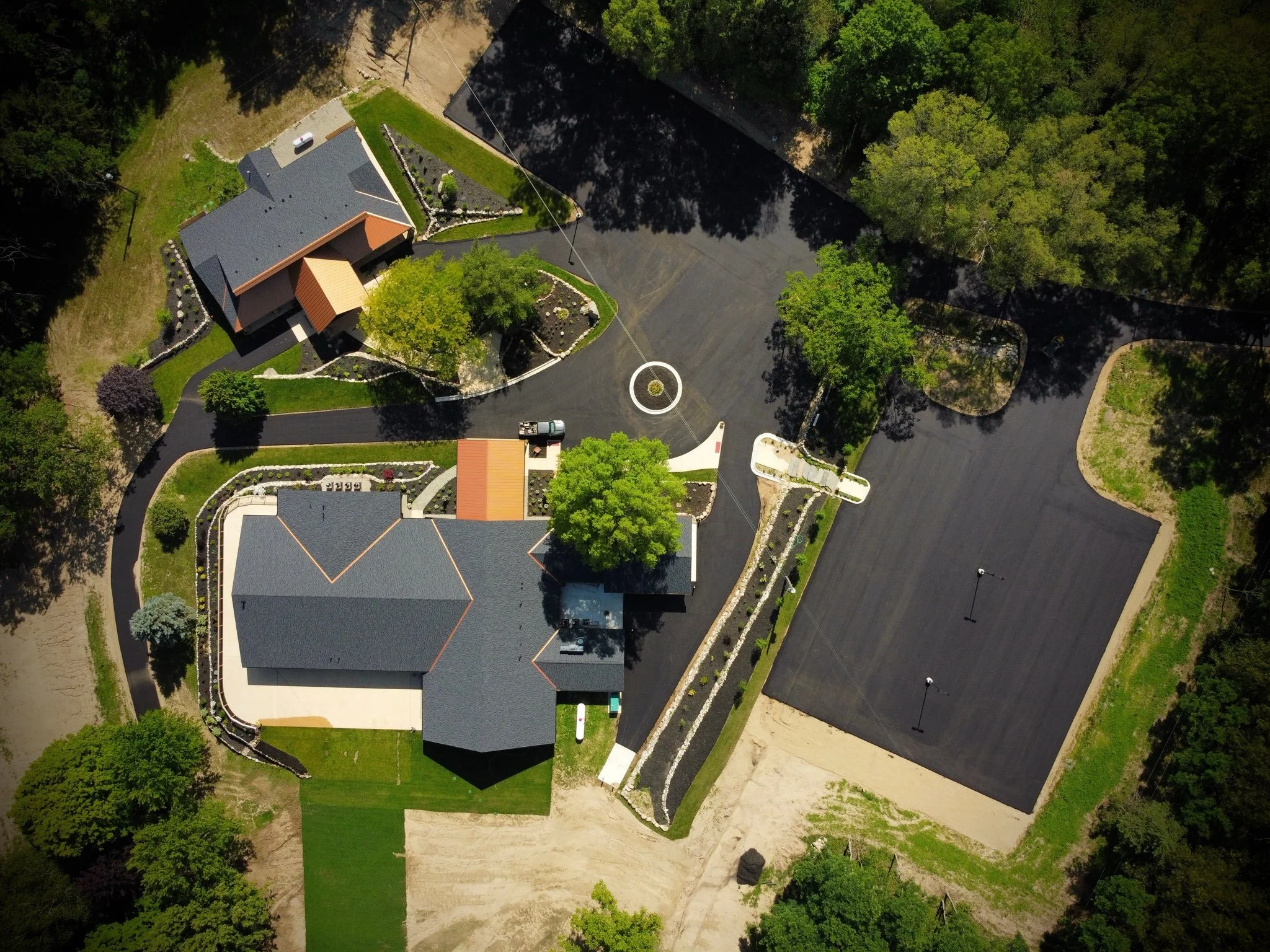 Paved Parking Lot in Kalamazoo, MI