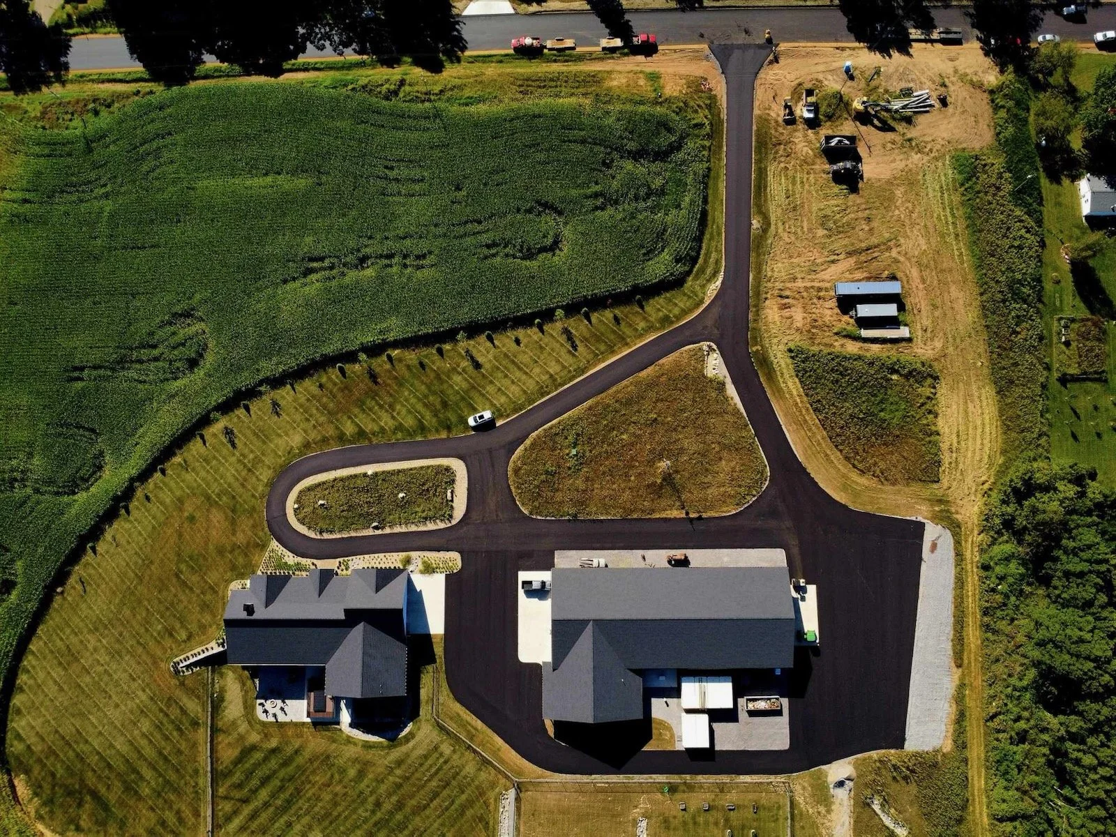 Business Parking Lot Paved in Paw Paw
