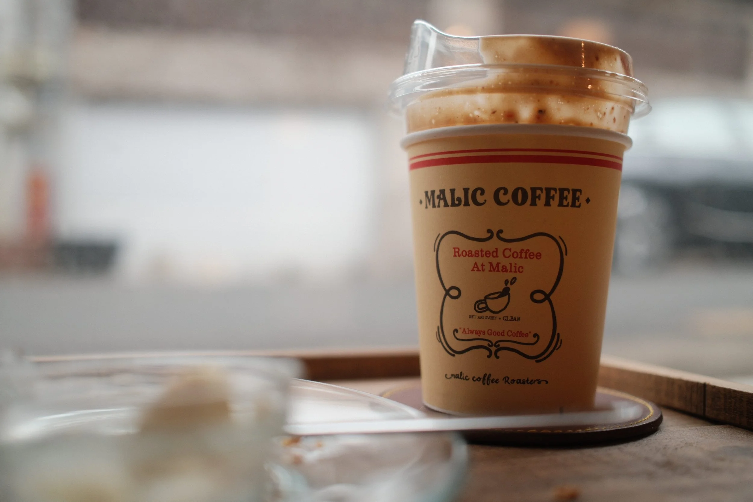 Malic Coffee Nutty Cream Latte Drink