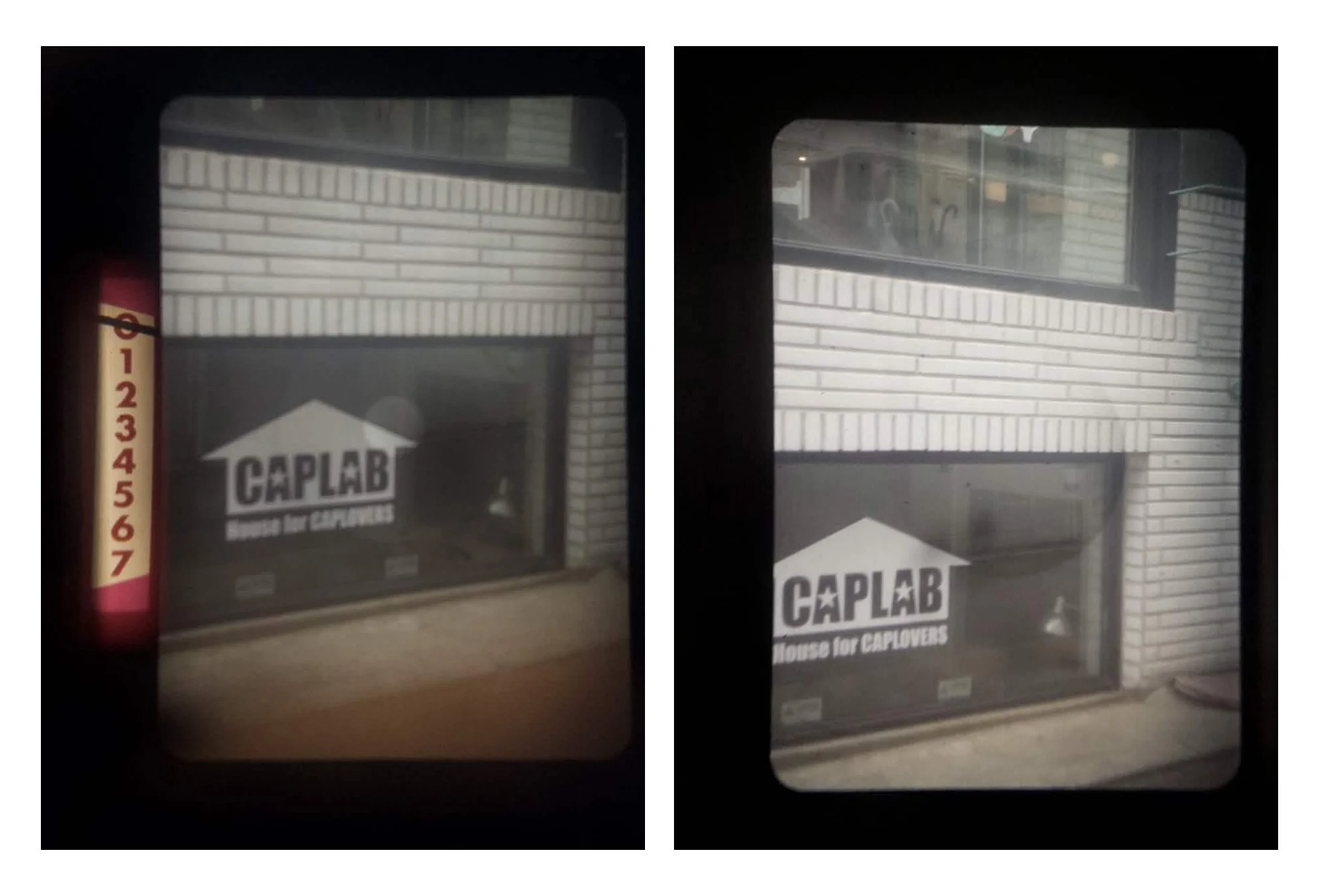Side by side comparison between Olympus Pen F and Olympus Pen FT Viewfinders