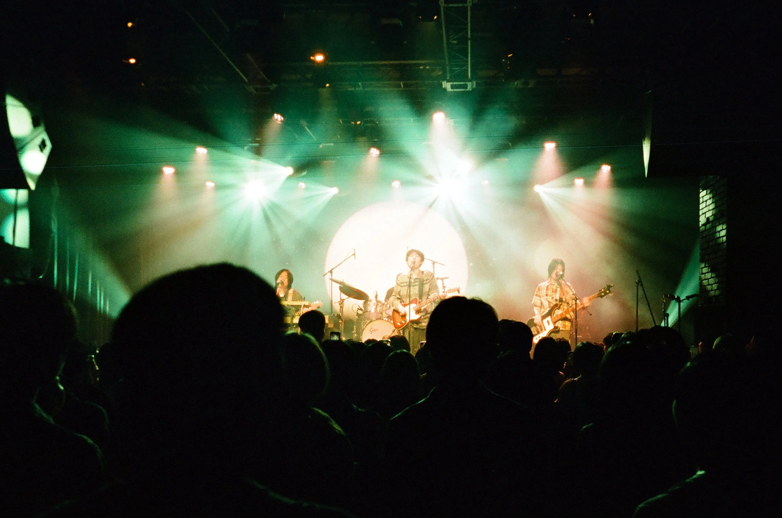 Concert film photo taken on a Fujifilm tiara II film camera
