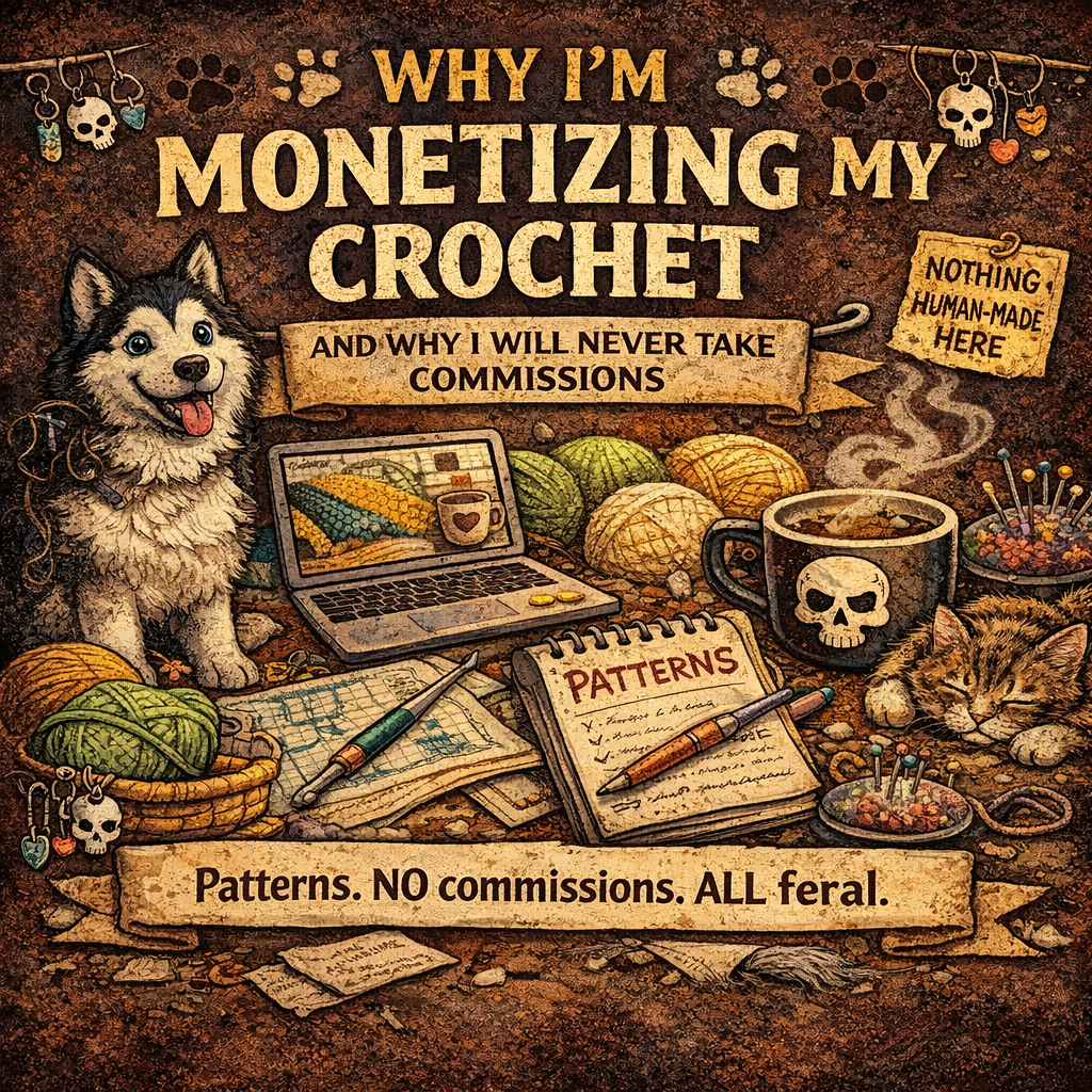 Monetizing My Crochet (will it be a mistake? Probably…)