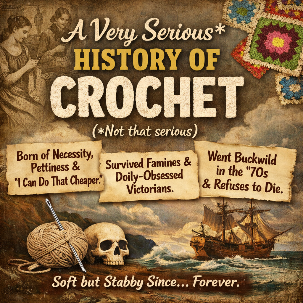 A Very Serious (Not at All Serious) History of Crochet