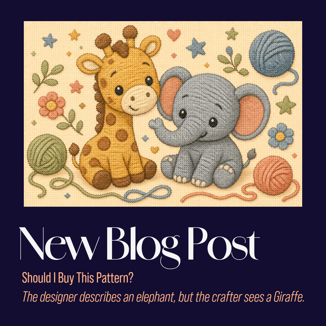 Should I Buy This Pattern?(Or: Why We’re All Describing Elephants and Seeing Giraffes)