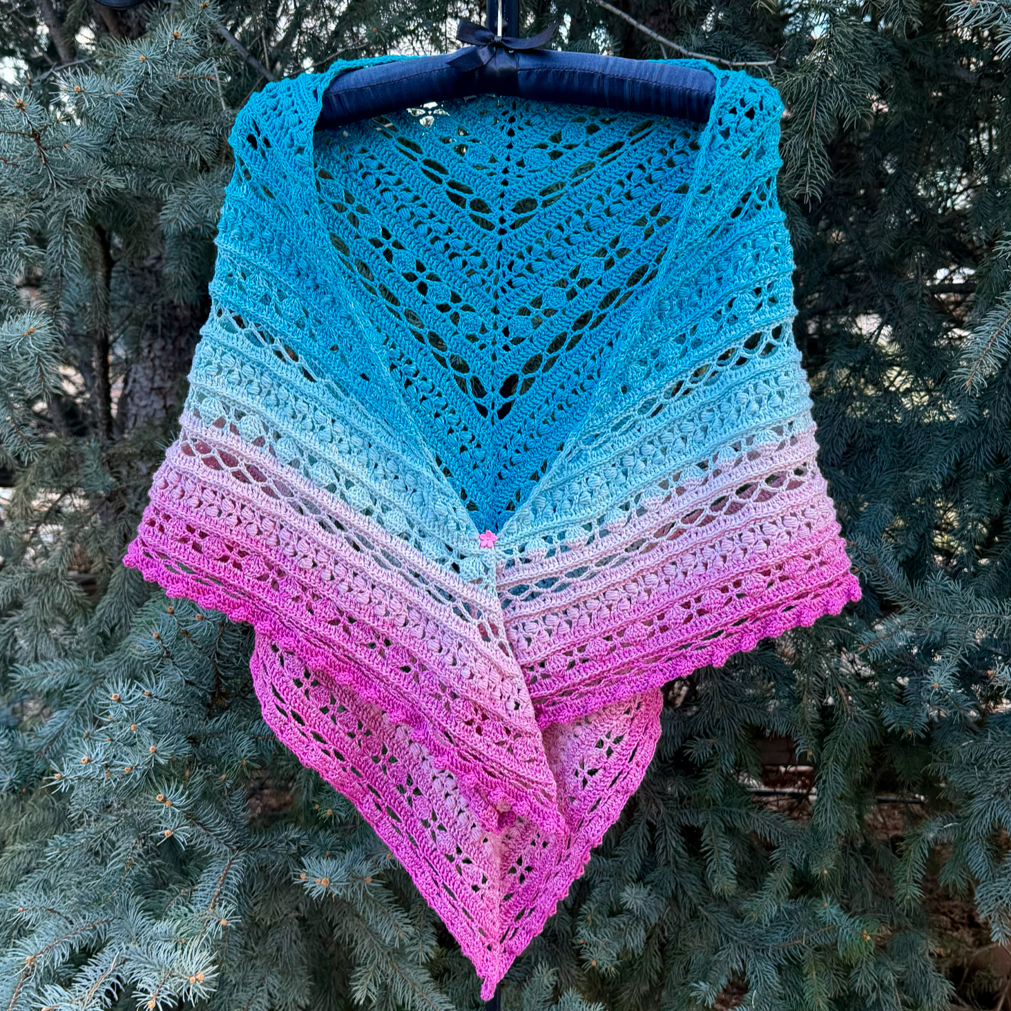 Crochet Pattern: The Malfy Shawl