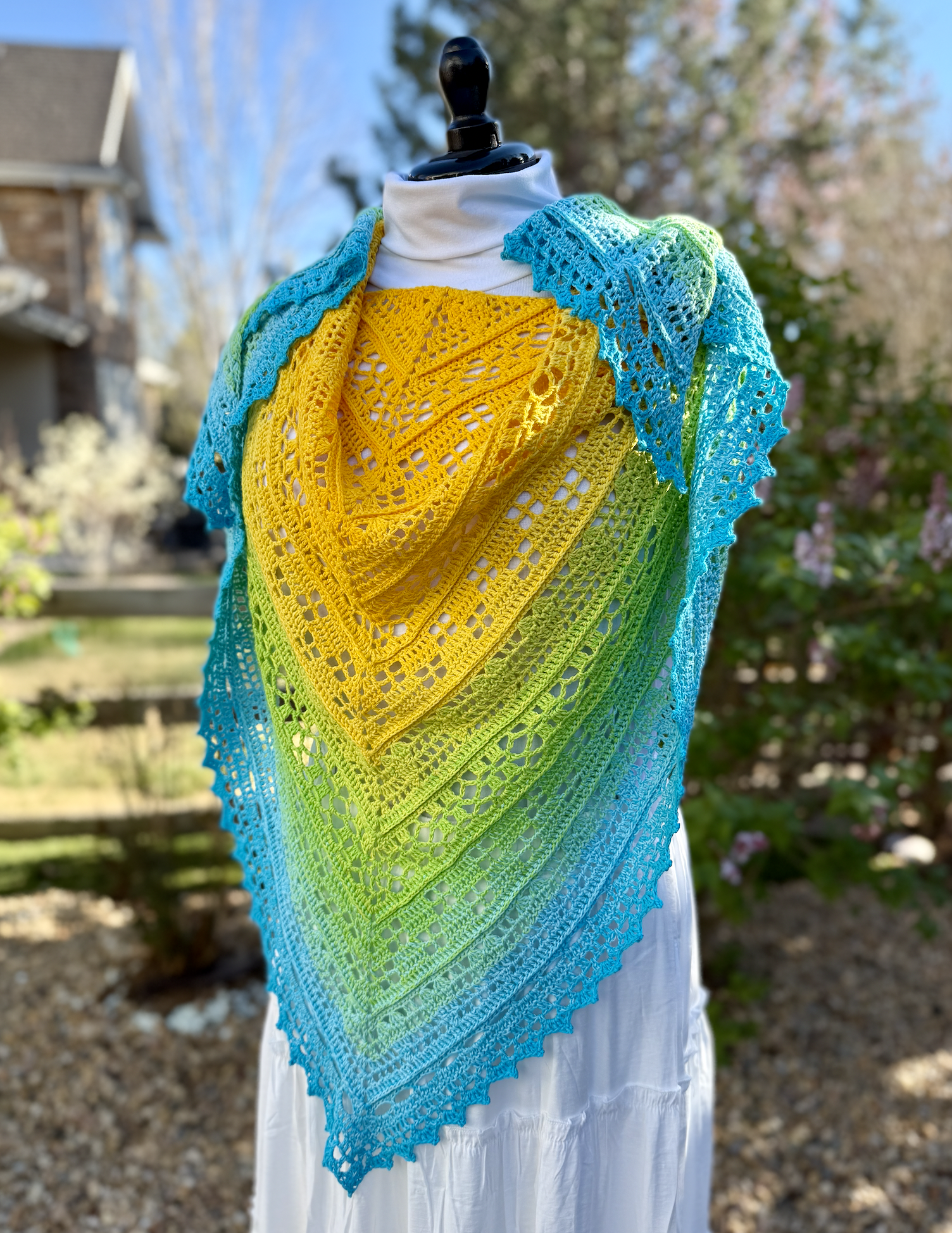 Crochet Pattern: The Broxi Shawl