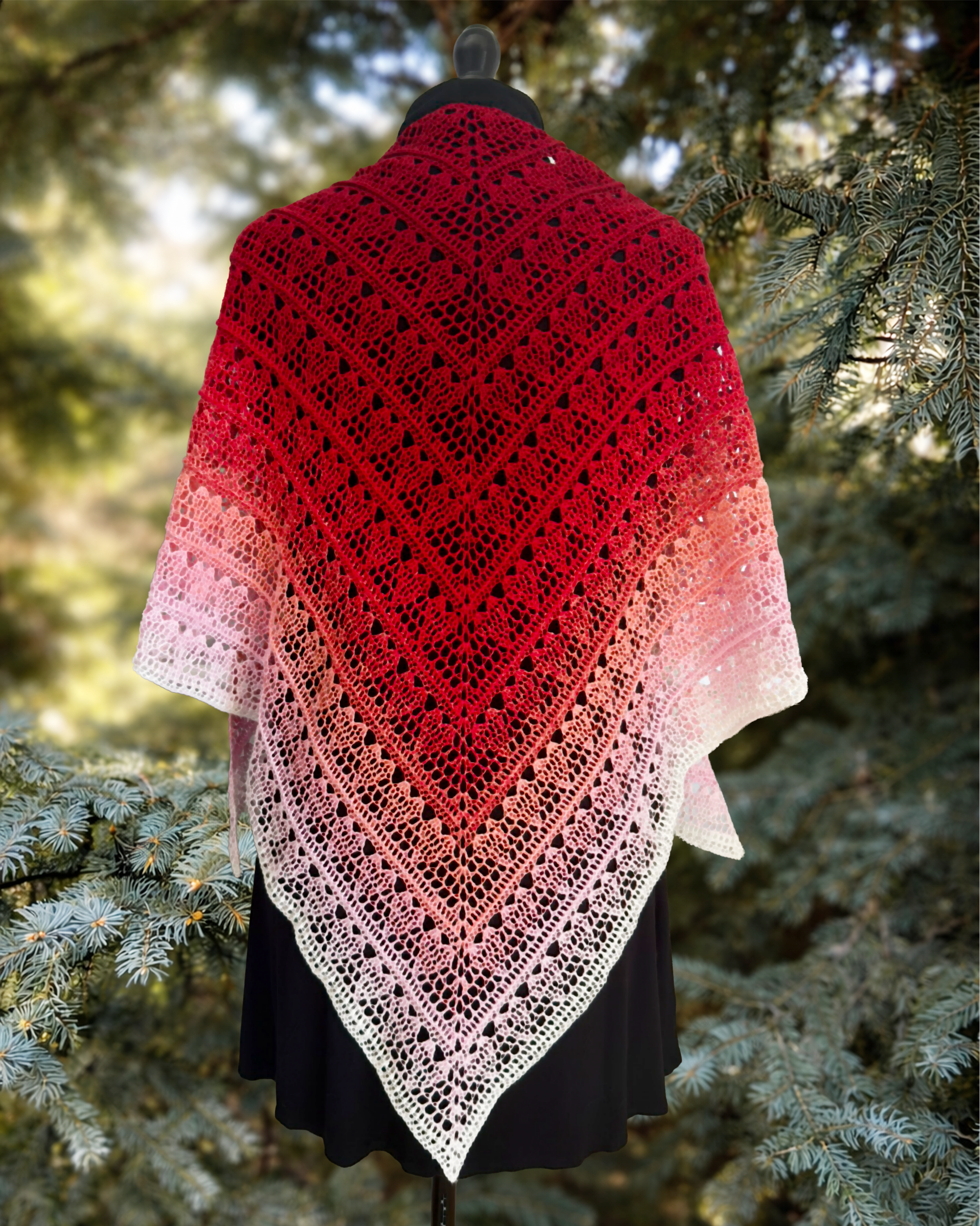 Crochet Pattern: Puppy Love Shawl