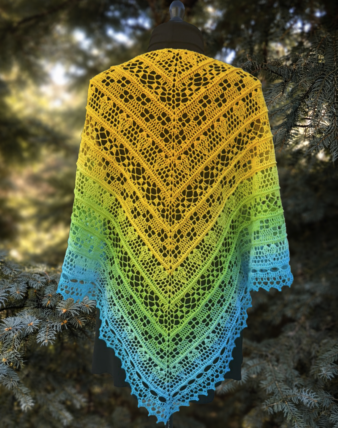 Crochet Pattern: The Broxi Shawl