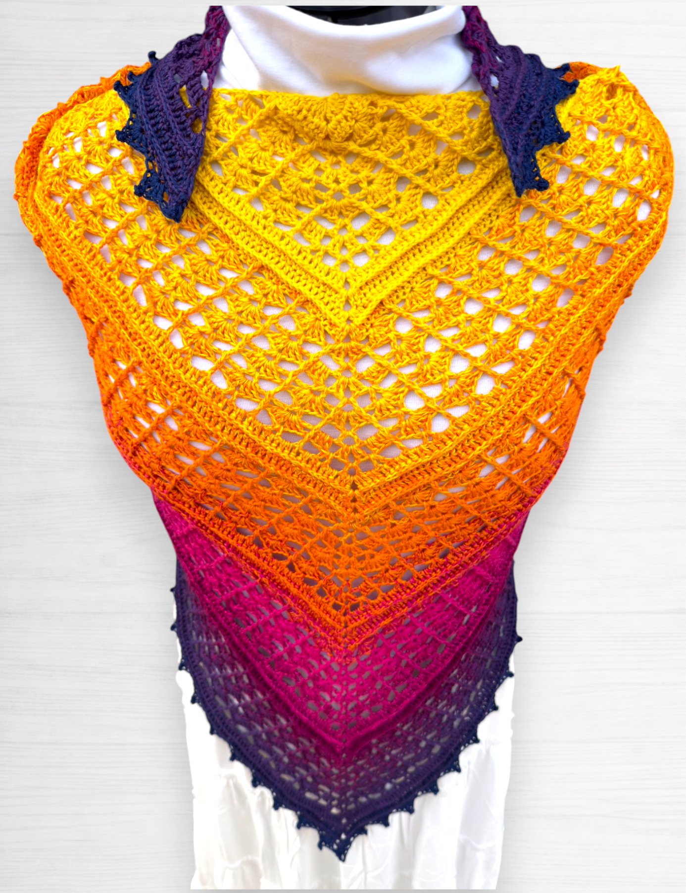 Crochet Pattern: The Freya Shawl