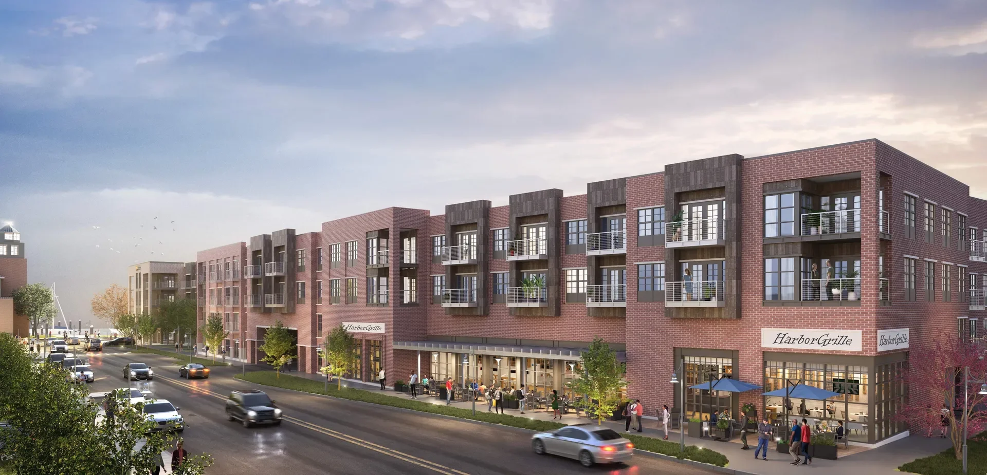 The August at Steelpointe Harbor