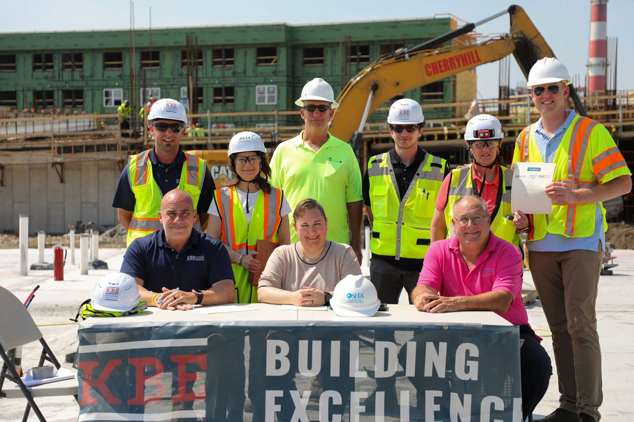 High Profile Feature: KBE and OSHA Formalize Ninth Safety Training Partnership for Steelpointe Harbor Project