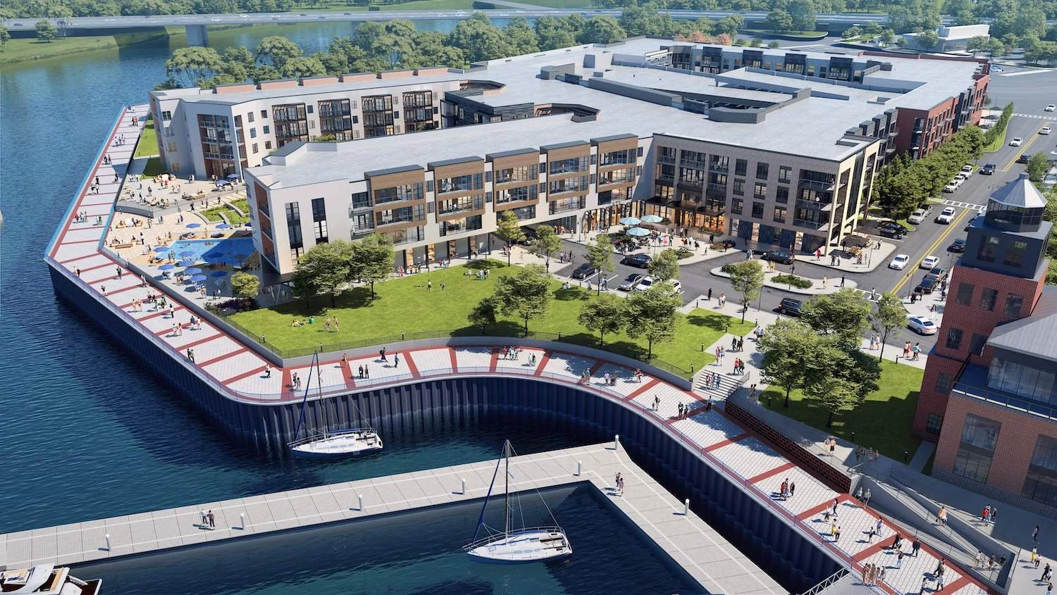 The August at Steelpointe Harbor